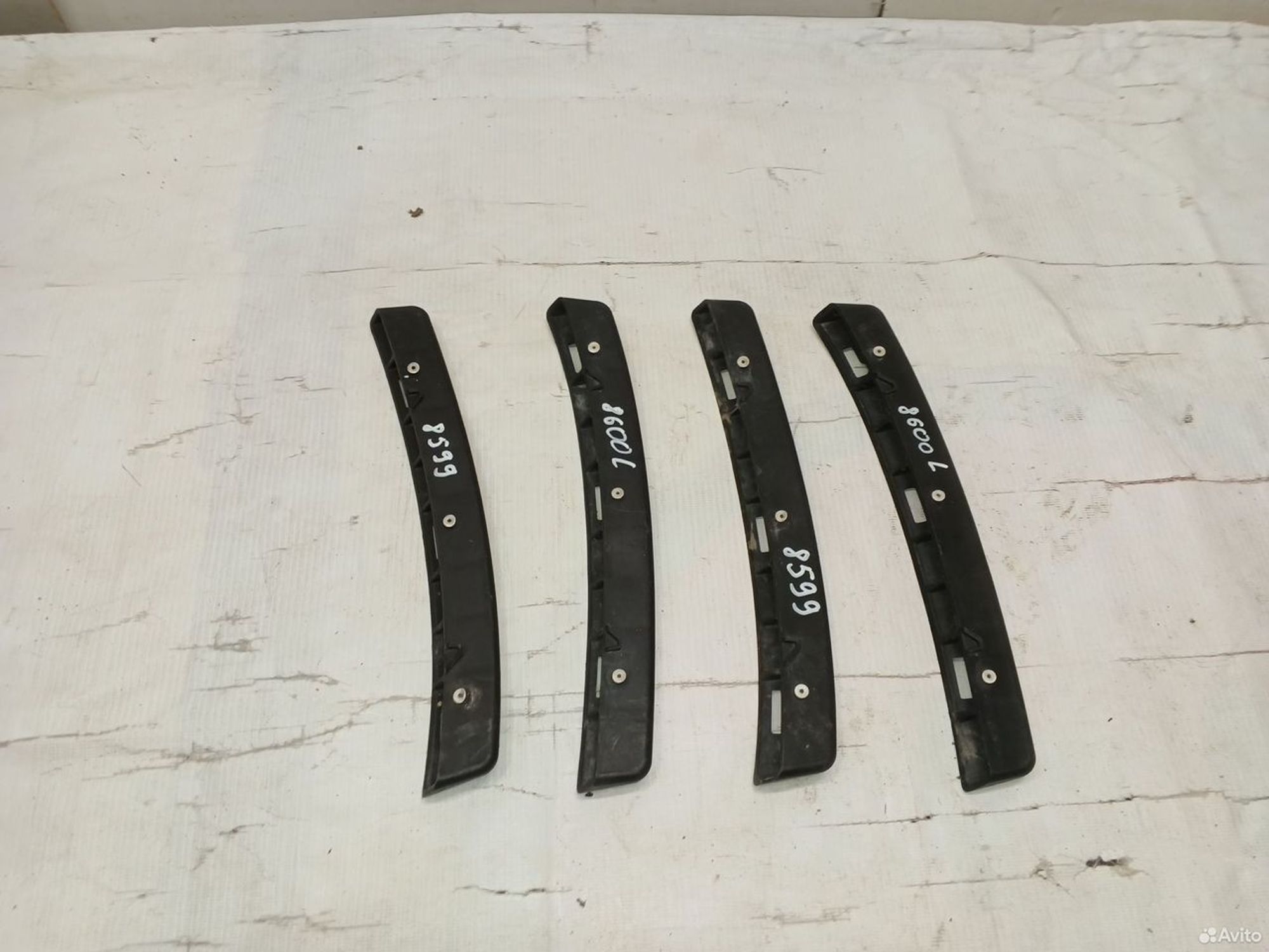 Кронштейн бампера под фарой Kia RIO 4 левый 2017, 500 рублей, Уфа