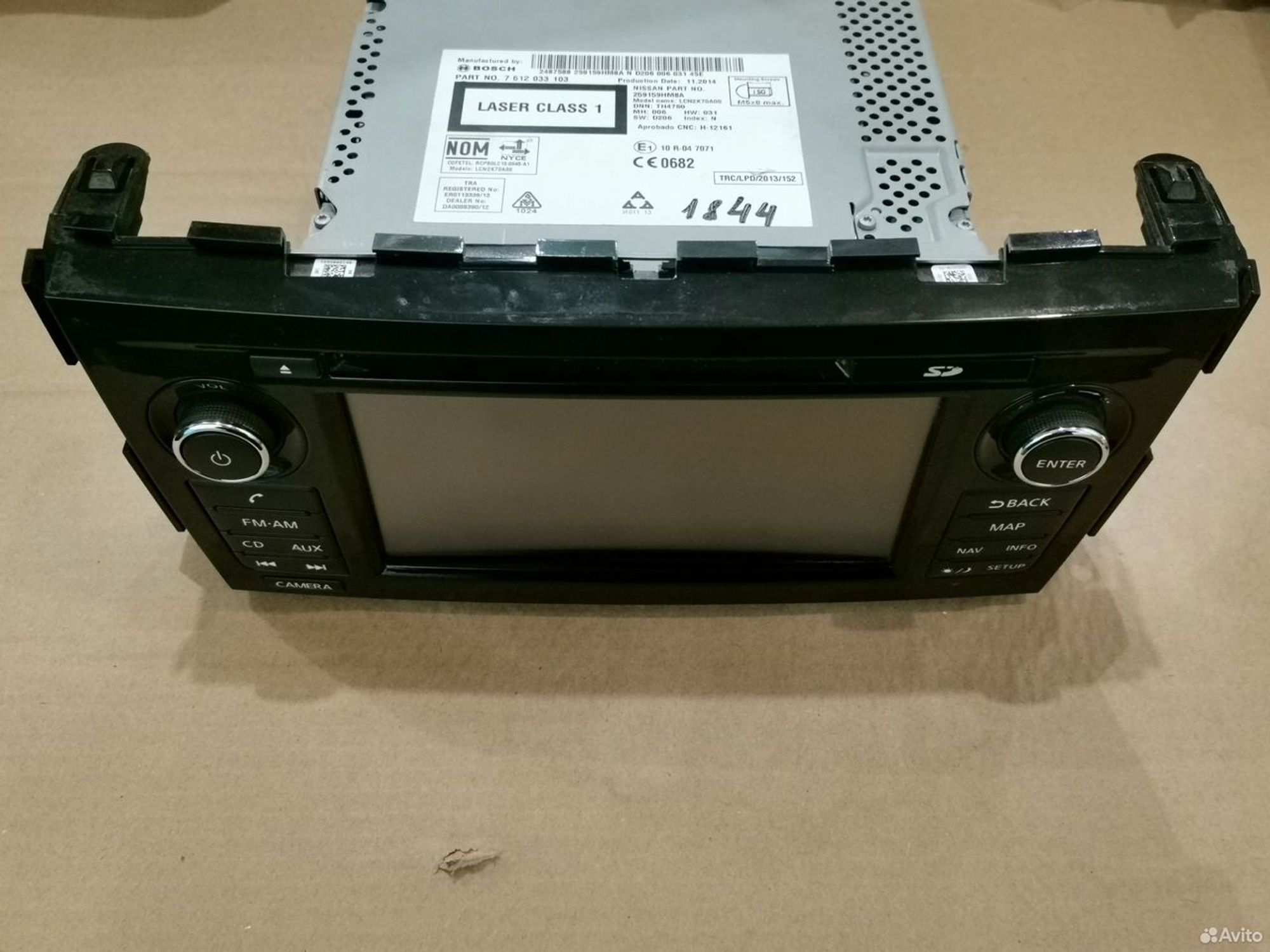 Магнитола Ниссан Теана L33 259159HM8A, 12000 рублей, Уфа