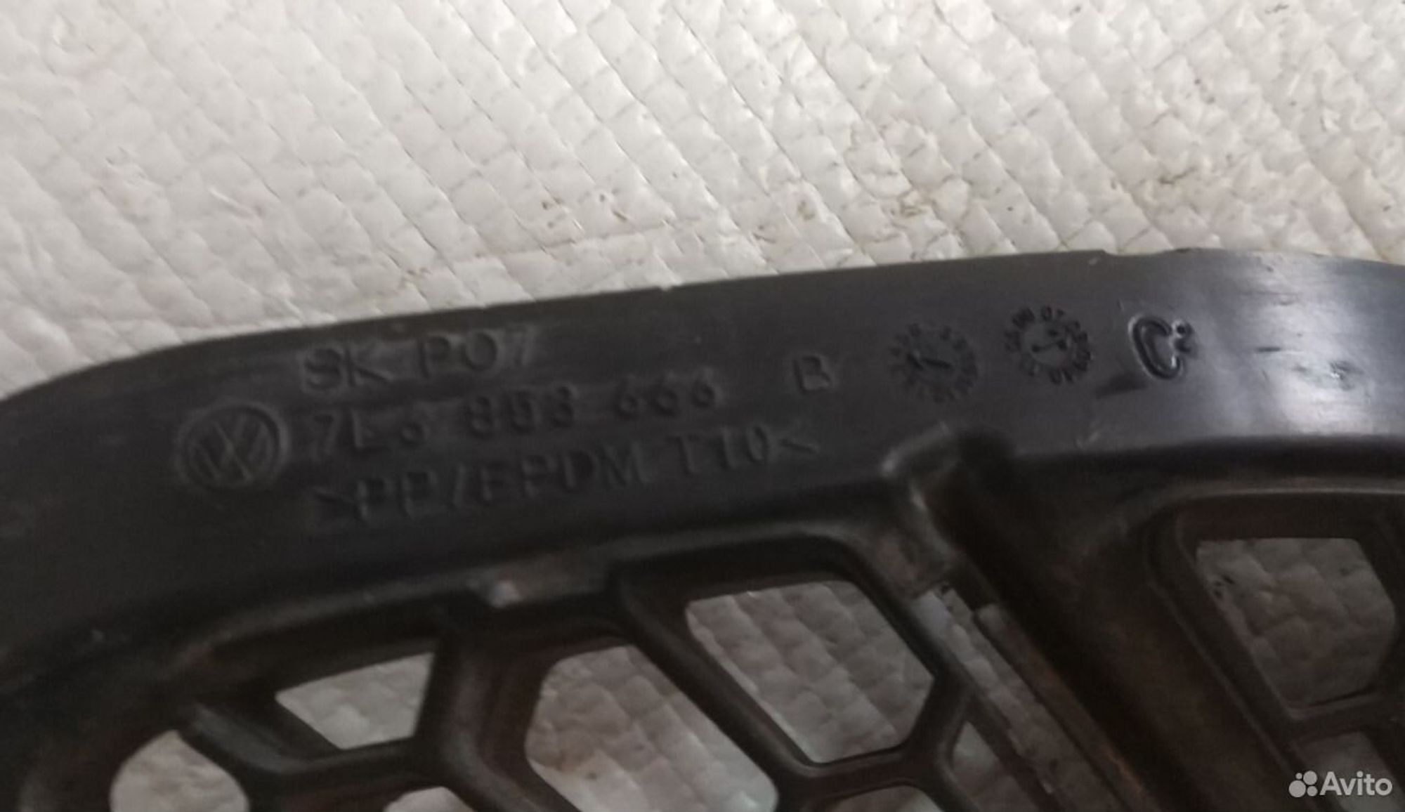 Решетка в бампер правая Фольксваген Туарег, 1000 рублей, Уфа