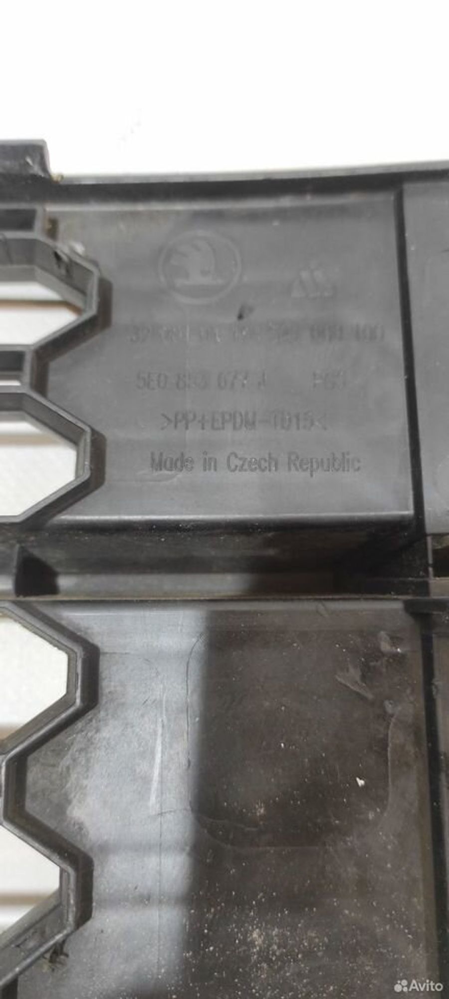 Решетка переднего бампера Skoda Octavia A7 2016-20, 1300 рублей, Уфа