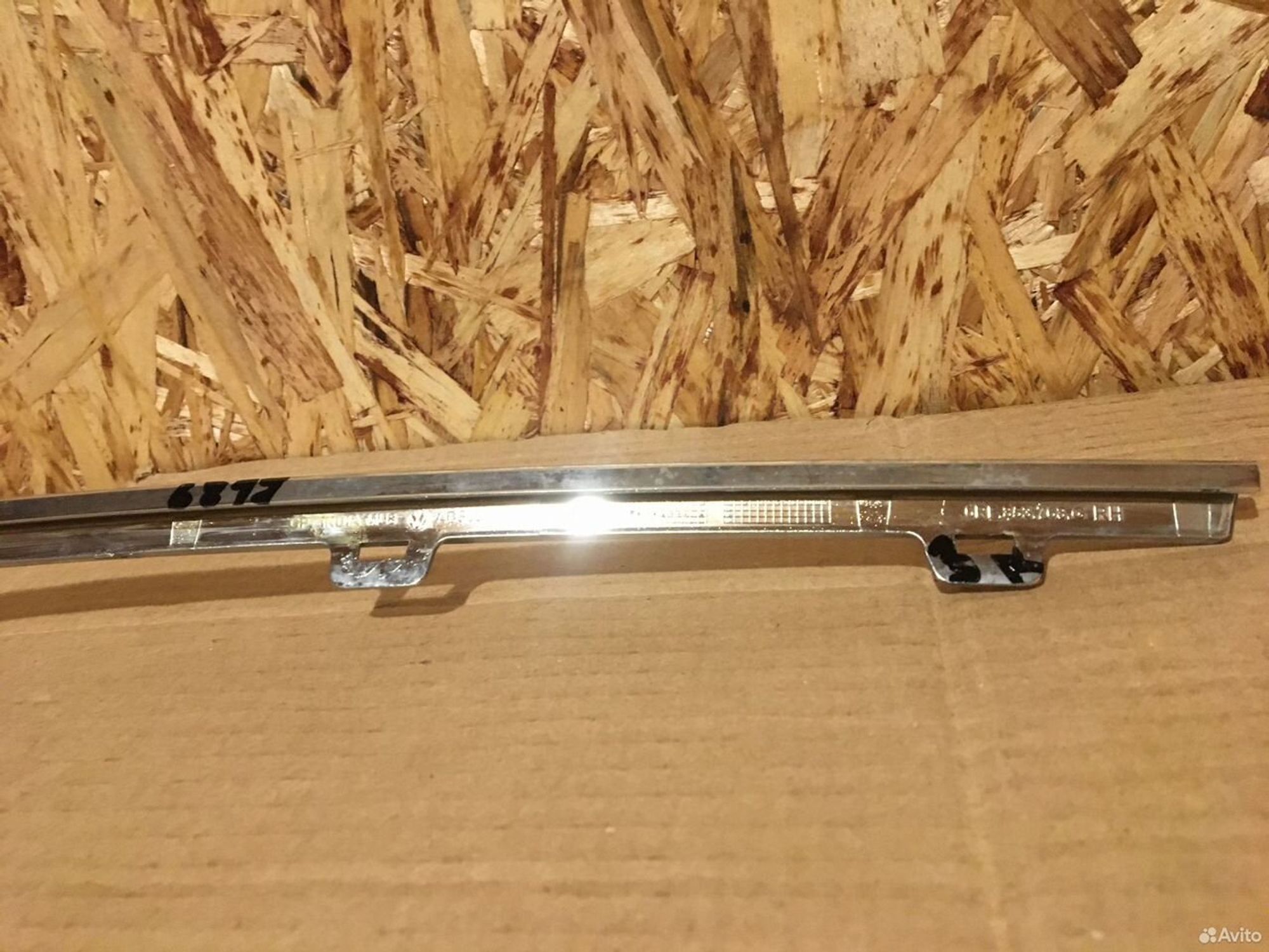 Молдинг решетки радиатора правый Volkswagen Polo, 400 рублей, Уфа