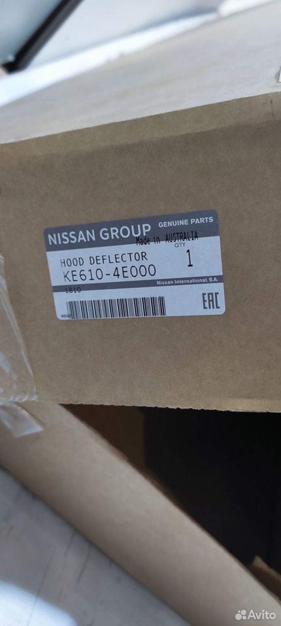 Дефлектор капота Nissan Qashqai J11 2014, 12000 рублей, Уфа