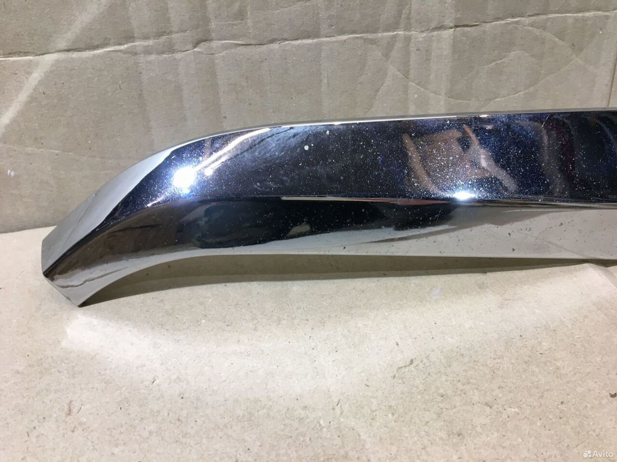 Молдинг юбки бампера передний левый Toyota Land, 2590 рублей, Уфа