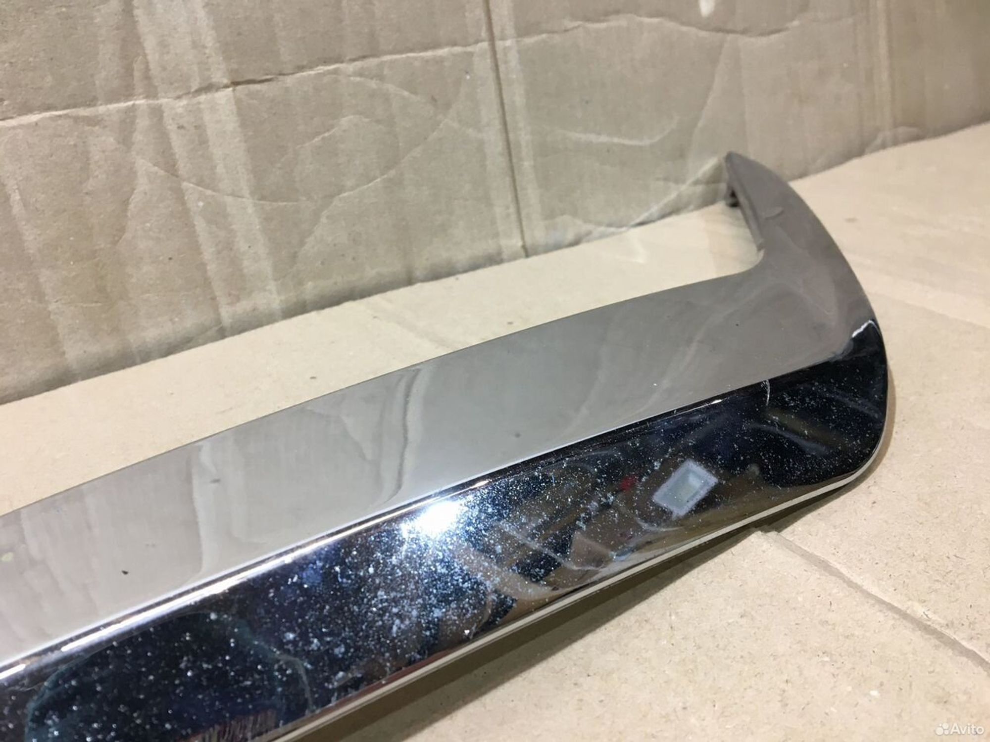 Молдинг юбки бампера передний левый Toyota Land, 2590 рублей, Уфа