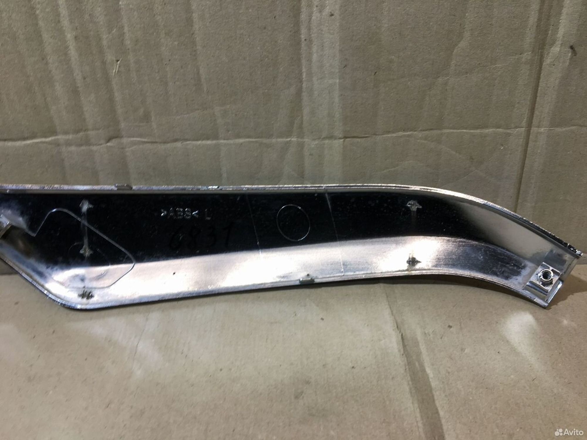 Молдинг юбки бампера передний левый Toyota Land, 2590 рублей, Уфа