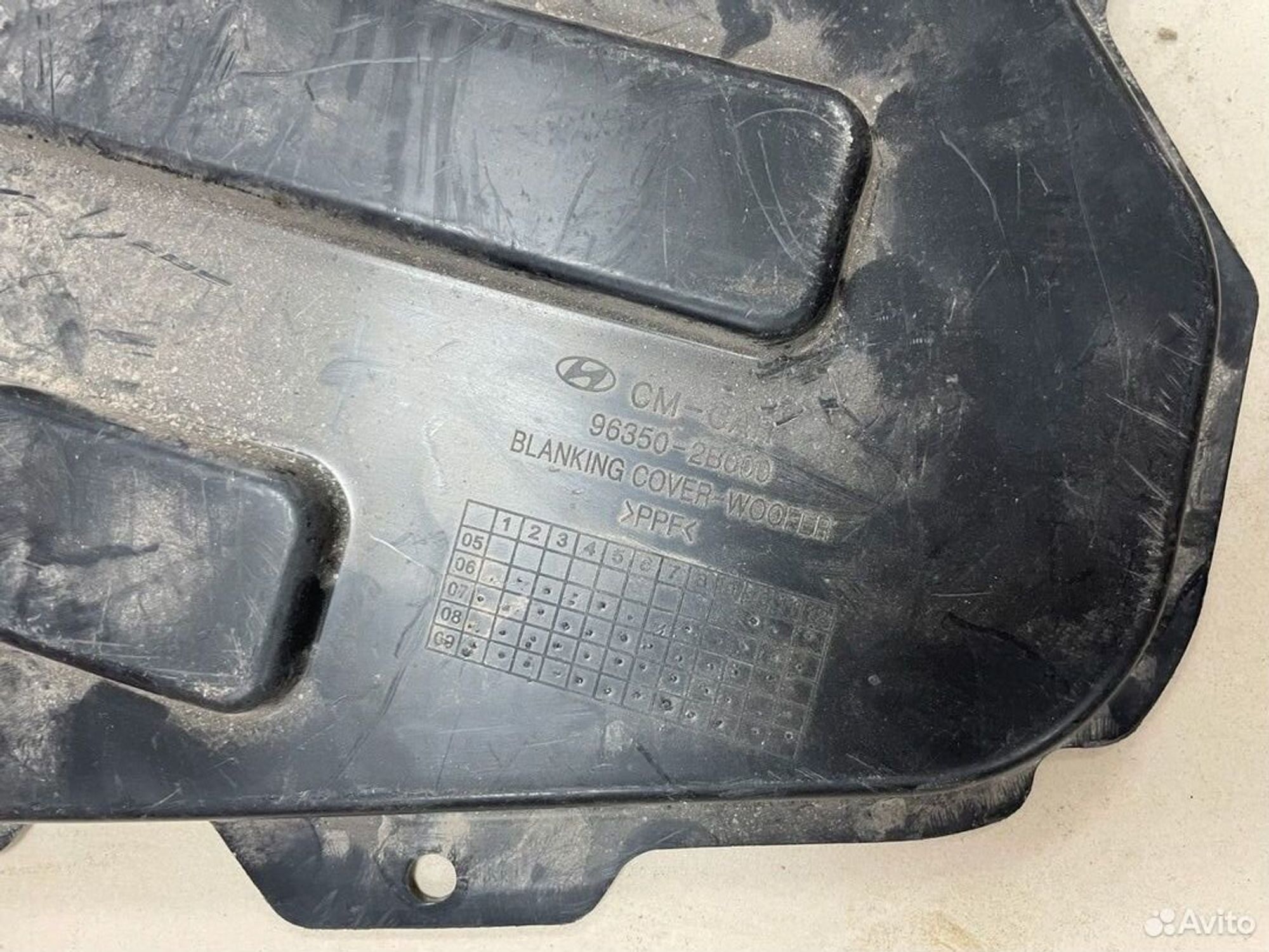 Пыльник кузова Hyundai Santa Fe II CM, 600 рублей, Тамбов