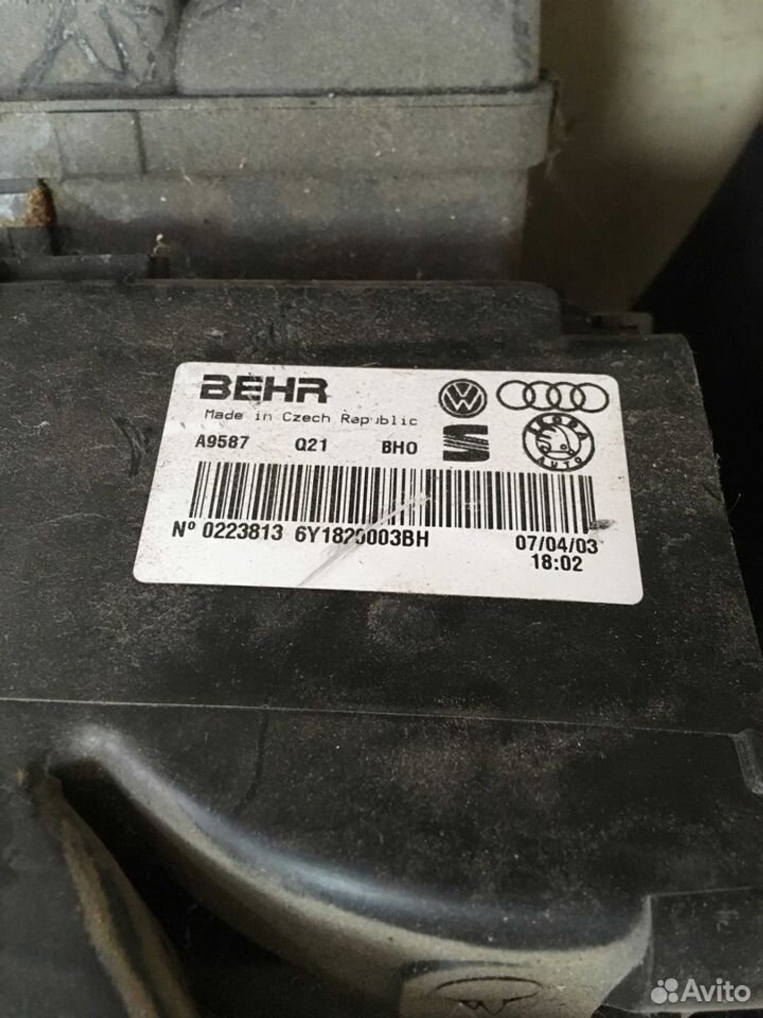 Корпус отопителя печка Skoda Fabia 6Y Фабия 1, 1500 рублей, Тамбов