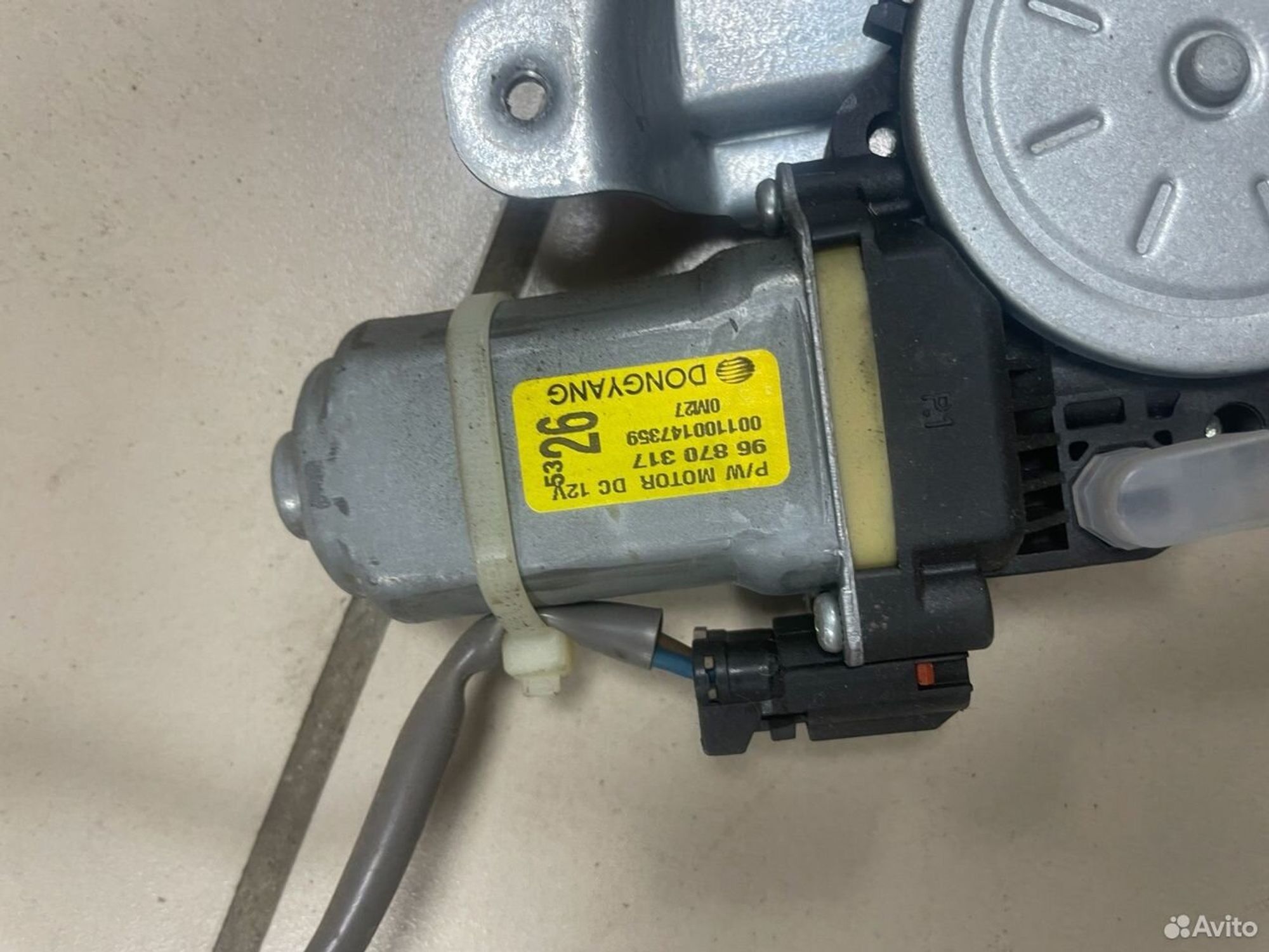 Стеклоподъёмник перед.прав. Chevrolet Aveo T250, 1000 рублей, Тамбов