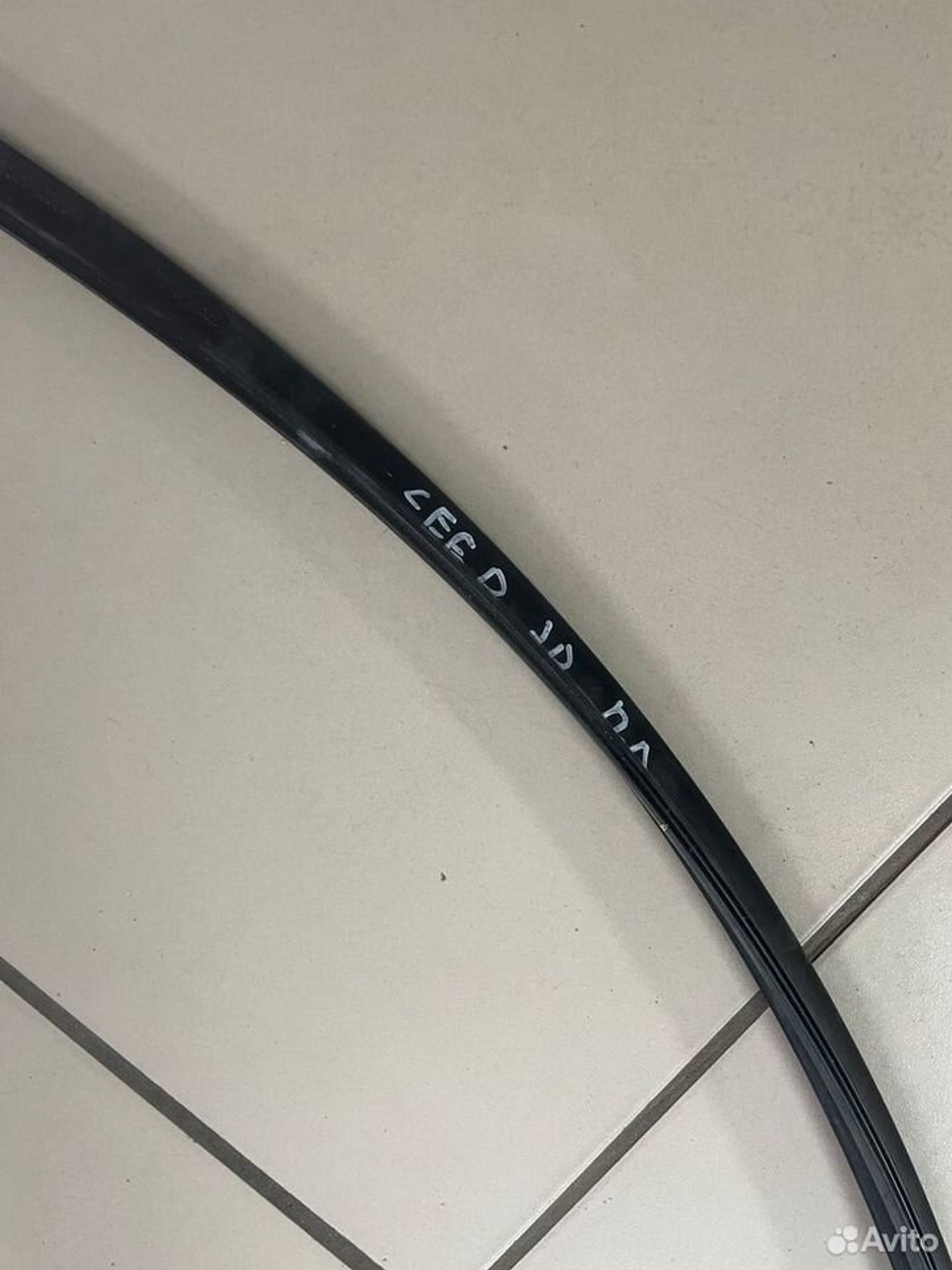 Уплотнитель стекла пер.лев. двери Kia Ceed II JD, 1000 рублей, Тамбов