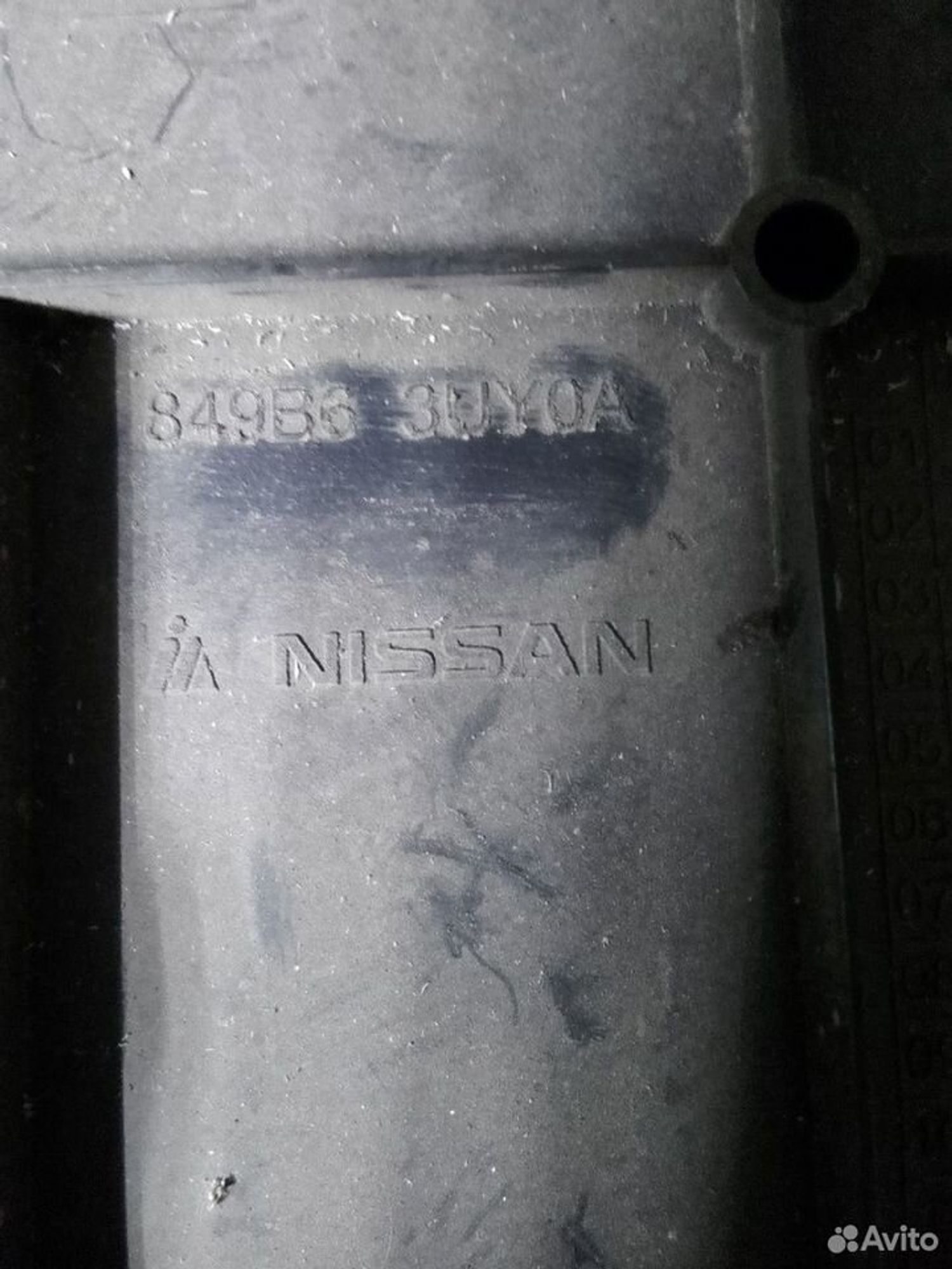 Накладка багажника Nissan X-Trail T31, 500 рублей, Тамбов