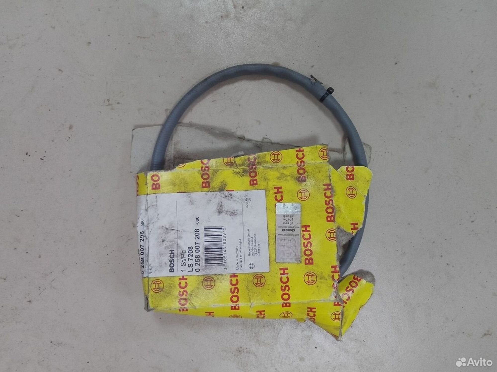 Лямбда-зонд Bosch 0258007208 новый, 6000 рублей, Тамбов