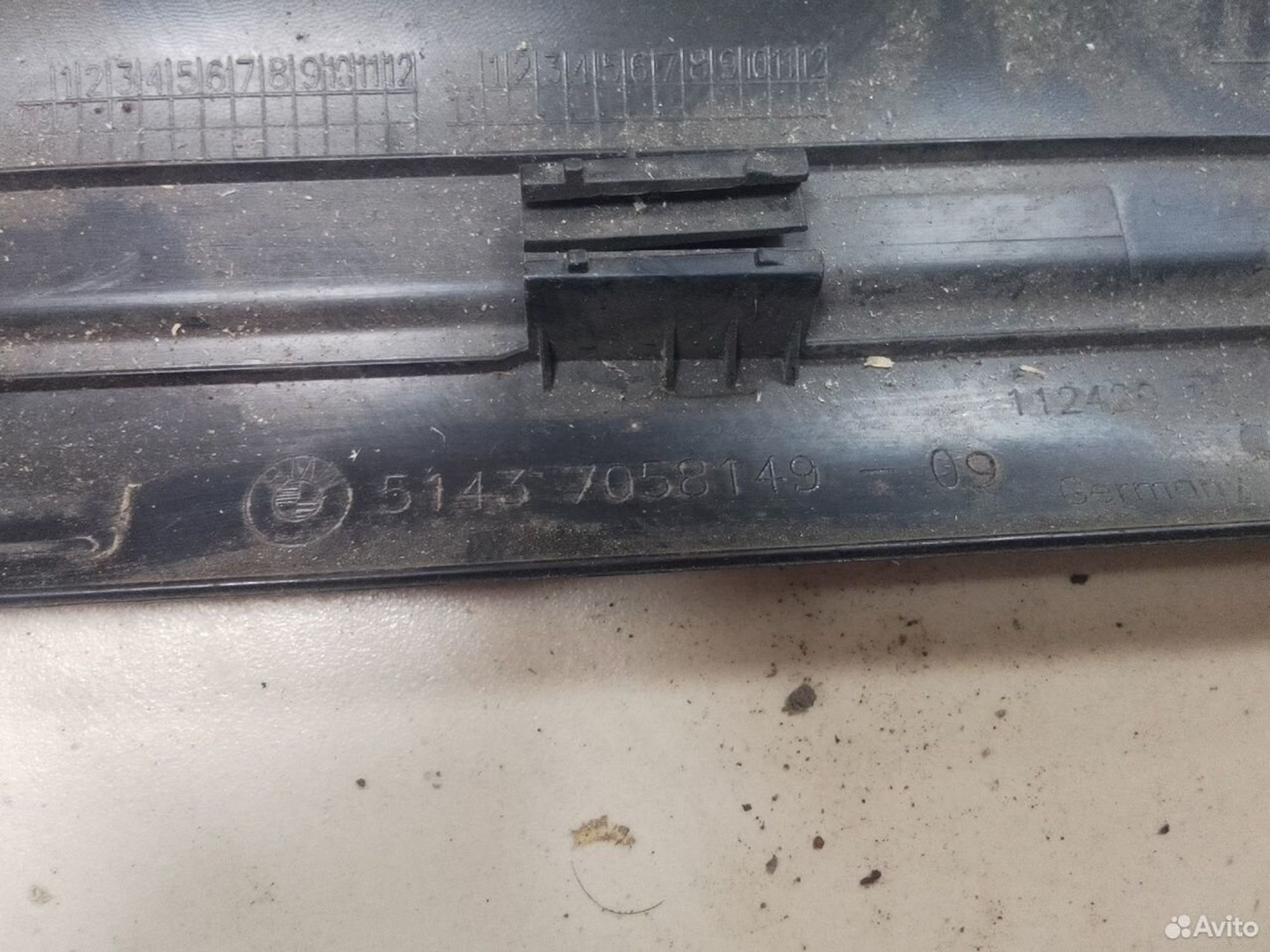 Накладка на порог перед.прав. BMW 3-Series E90, 500 рублей, Тамбов