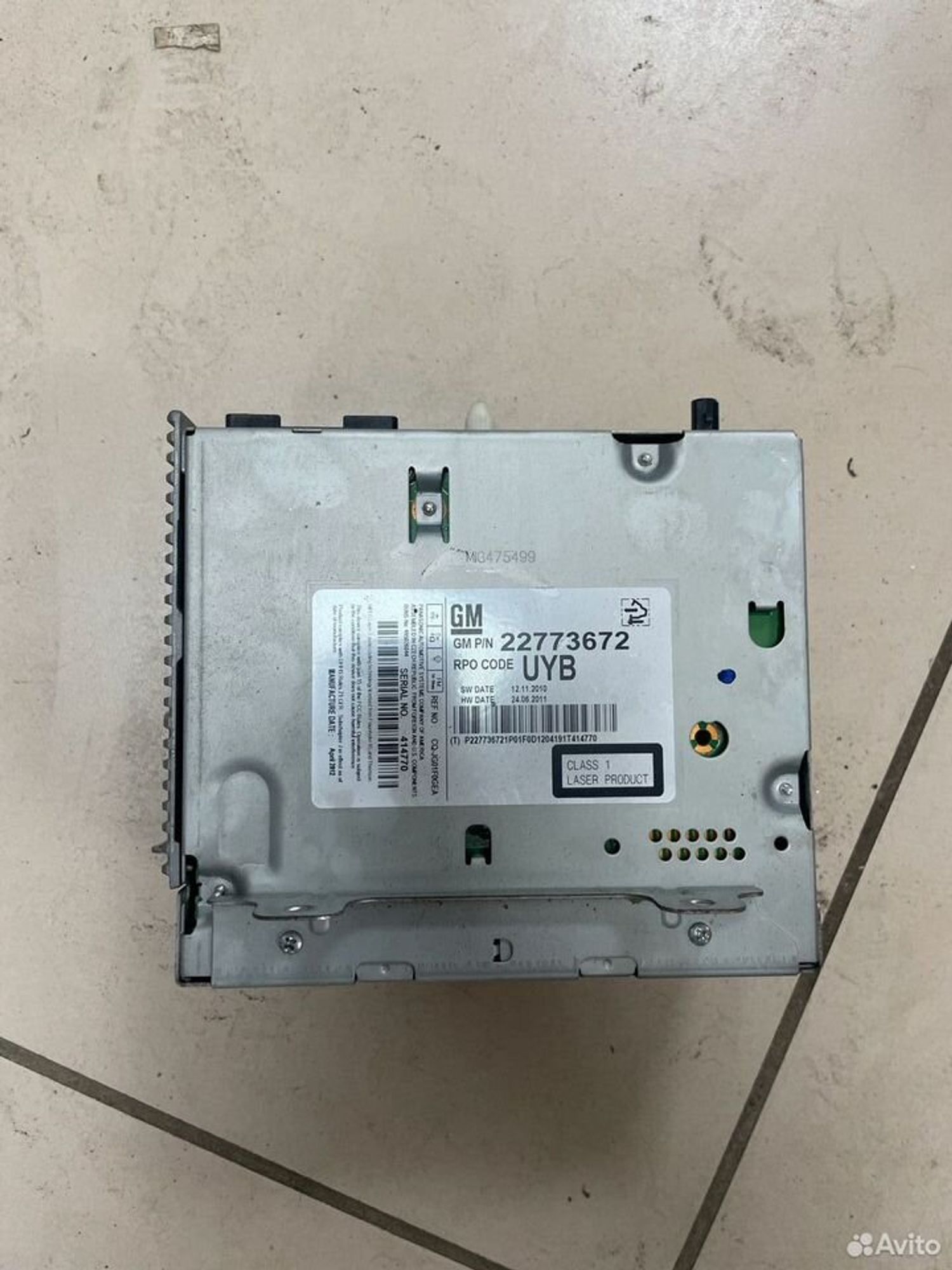 Штатная магнитола Chevrolet Cruze J300, 1200 рублей, Тамбов