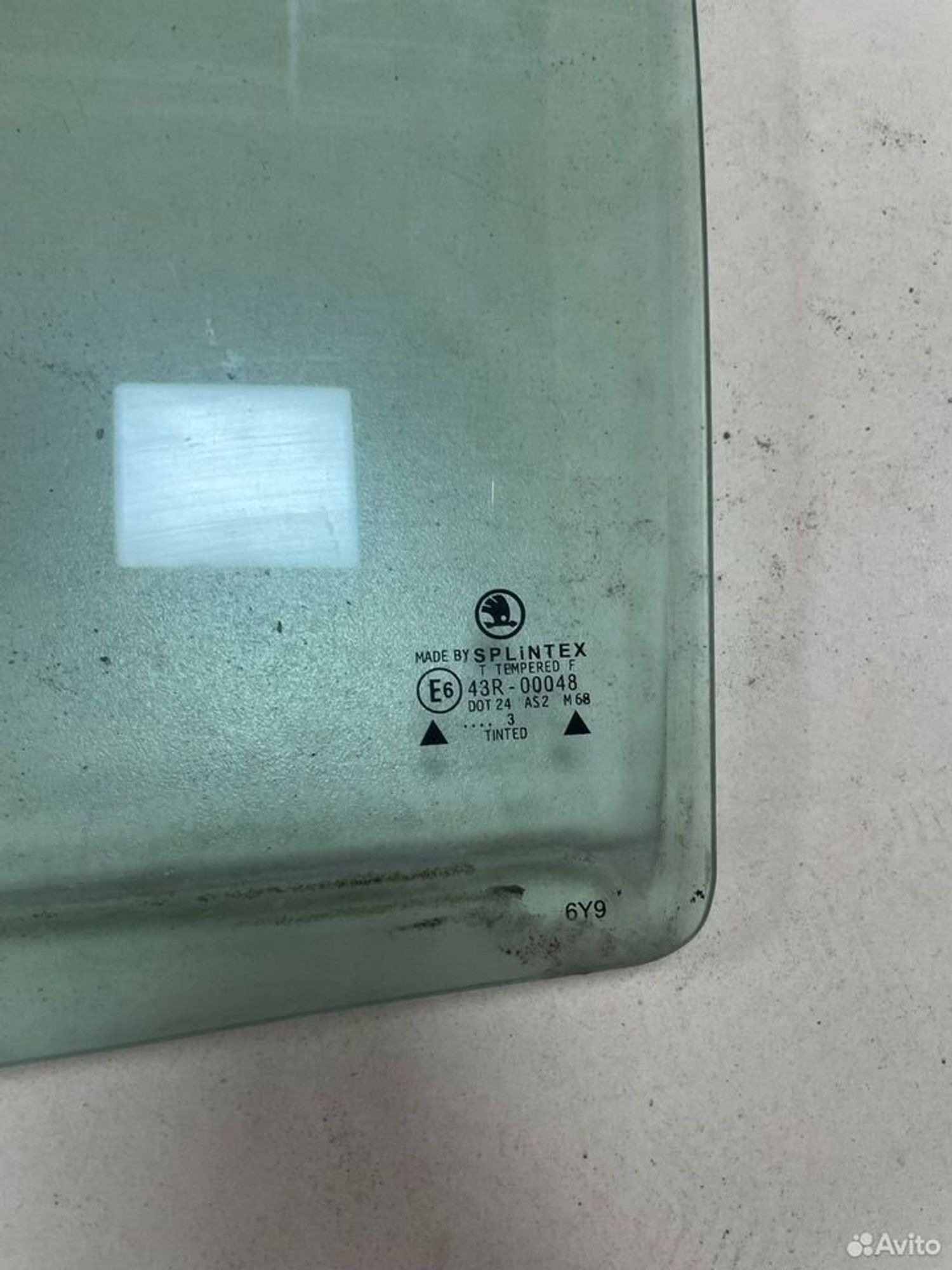 Стекло зад.лев. Skoda Fabia I 6Y универсал, 1200 рублей, Тамбов