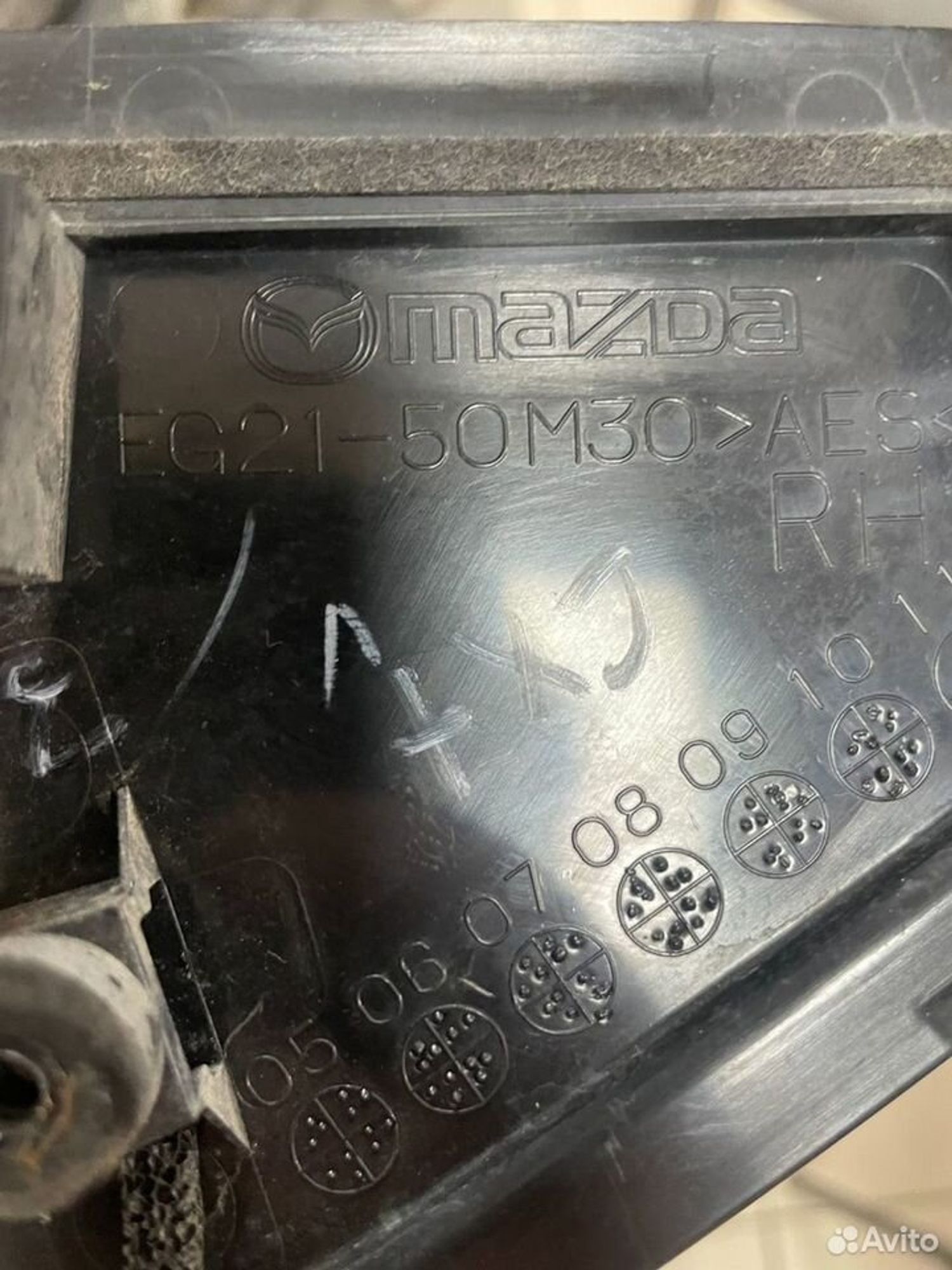 Уголок задней правой двери Mazda CX-7, 500 рублей, Тамбов