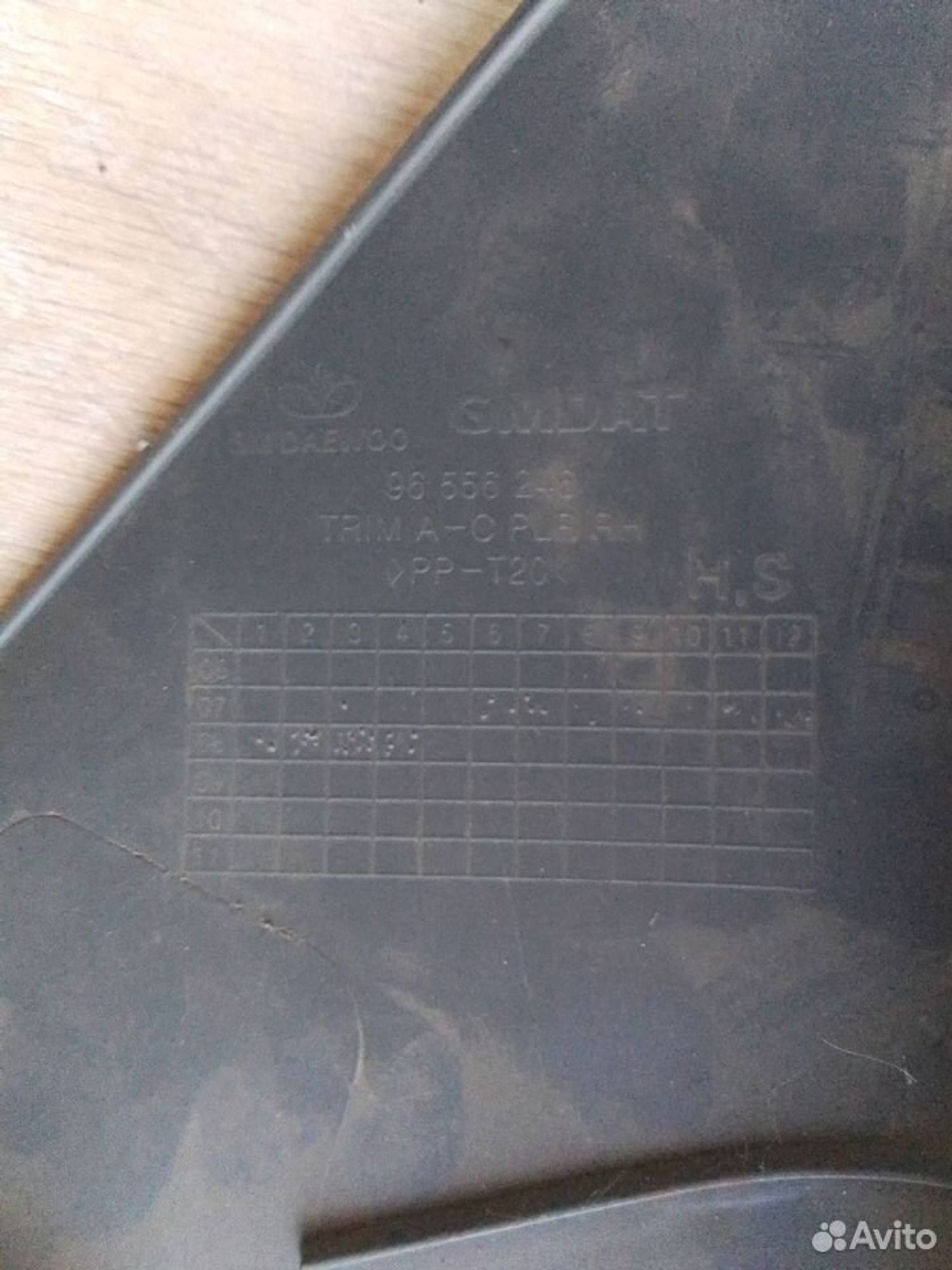 Обшивка задней правой стойки Chevrolet Lacetti, 500 рублей, Тамбов