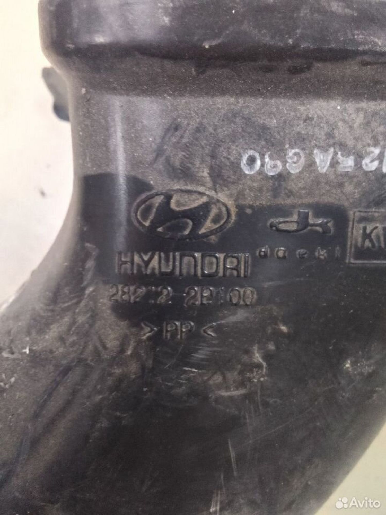 Патрубок воздушного фильтра Hyundai Santa Fe II CM, 850 рублей, Тамбов