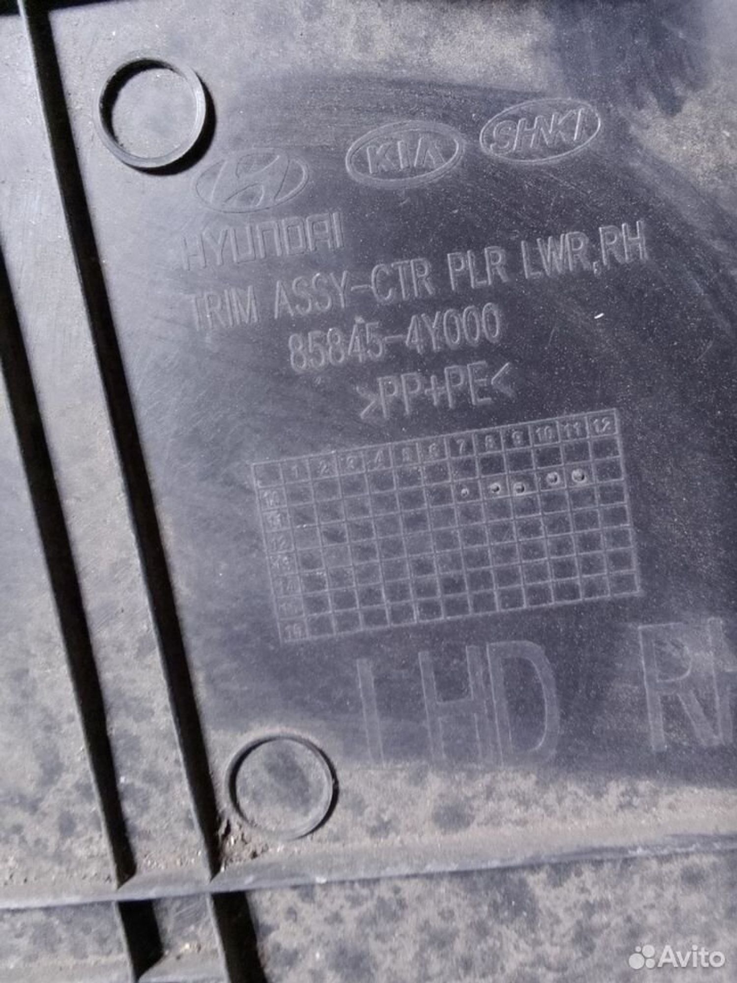 Обшивка стойки центральной правой Kia Rio III, 900 рублей, Тамбов