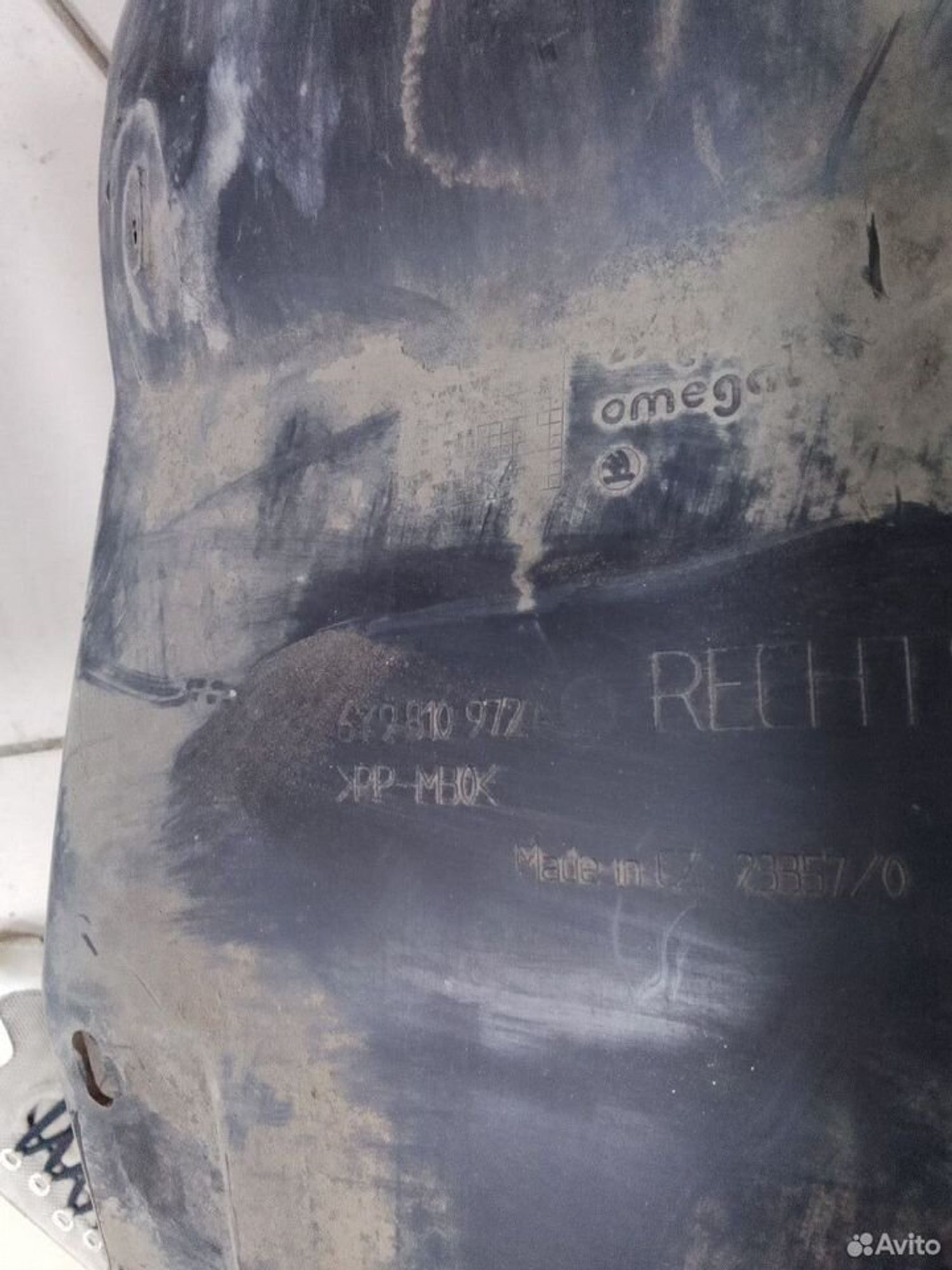 Подкрылки задний прав/лев Skoda Fabia I 6Y универс, 2000 рублей, Тамбов