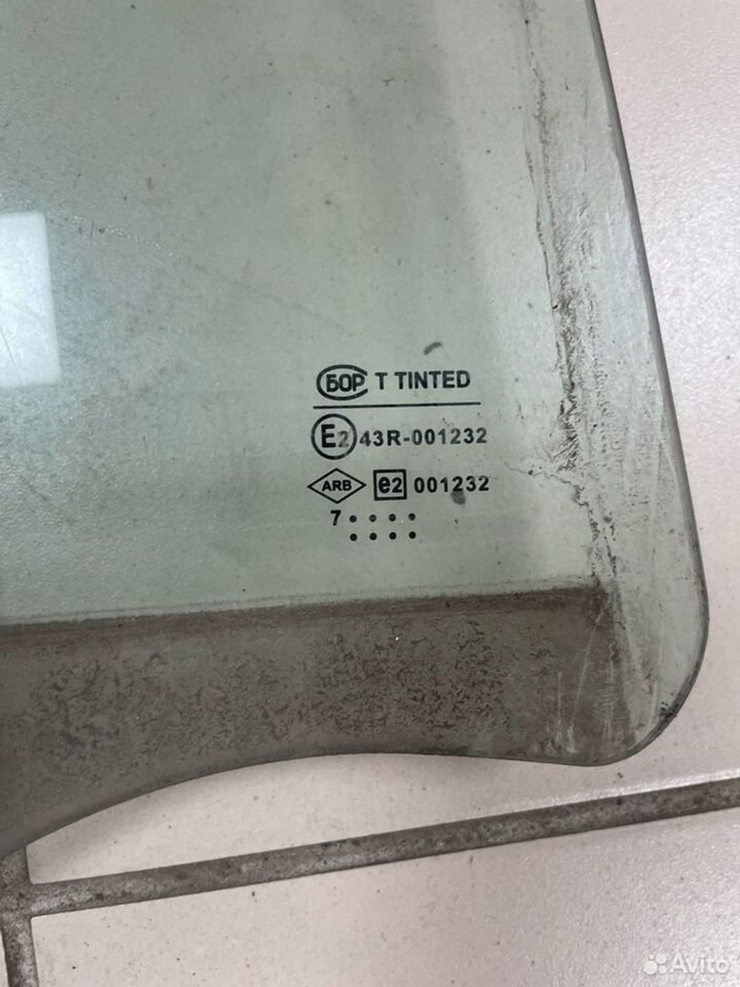 Стекло двери заднее правое Renault Logan I, 1000 рублей, Тамбов