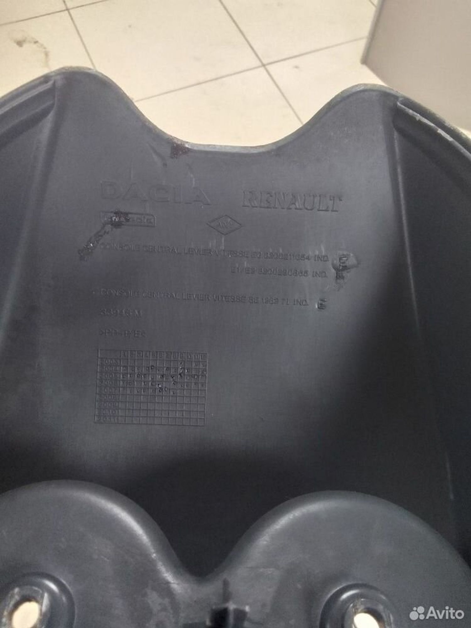 Центральная консоль Renault Logan I, 500 рублей, Тамбов