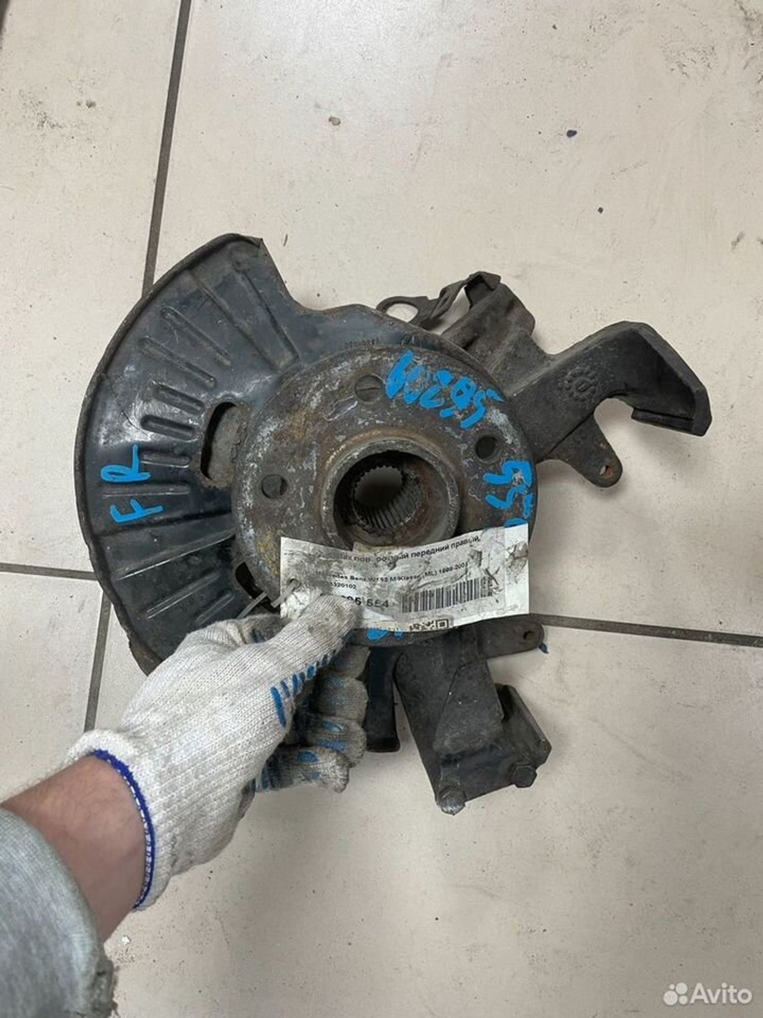 Кулак передний правый Mercedes ML W163, 1500 рублей, Тамбов