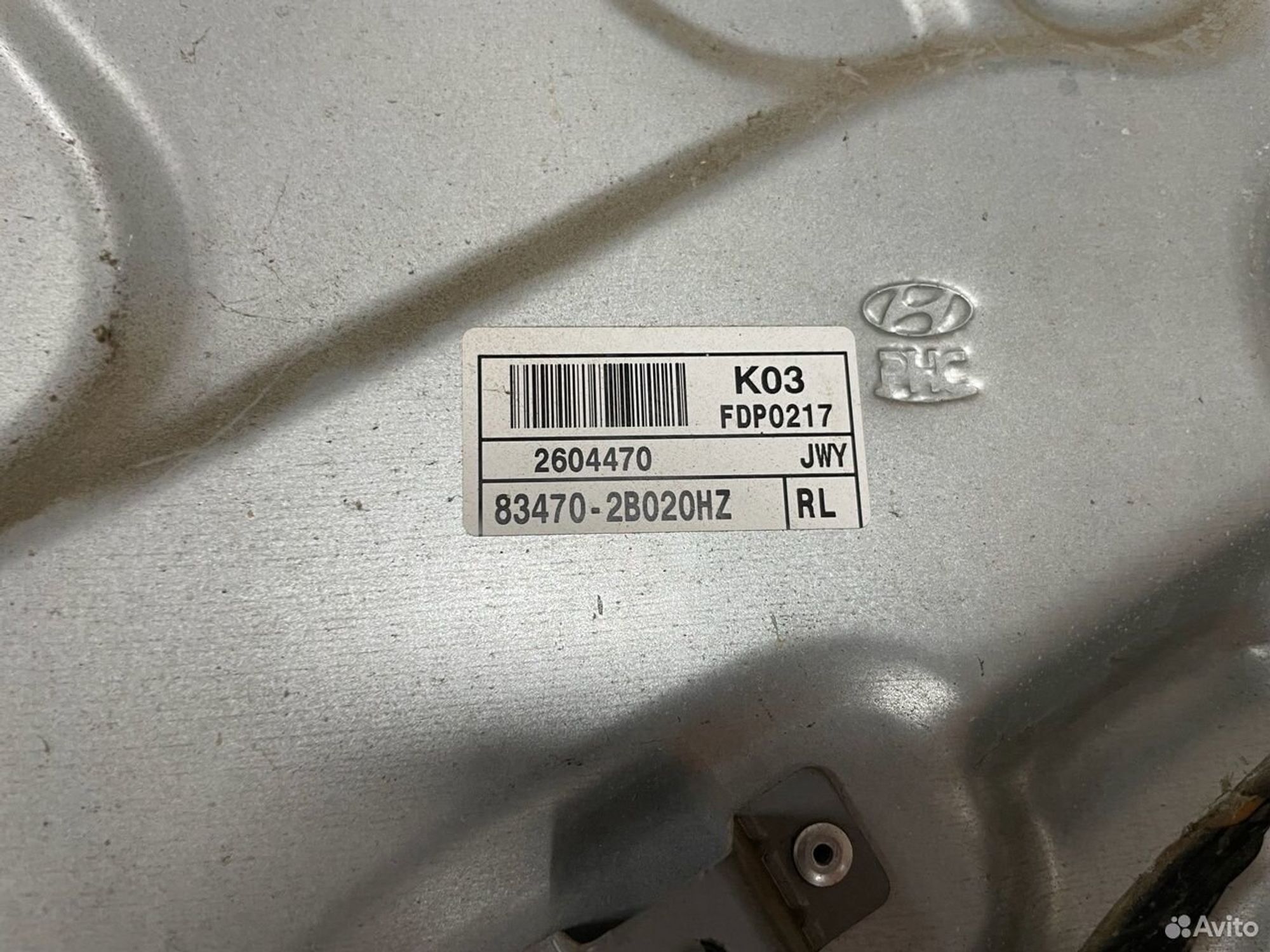 Стеклоподъёмник зад.лев. Hyundai Santa Fe II CM, 1500 рублей, Тамбов