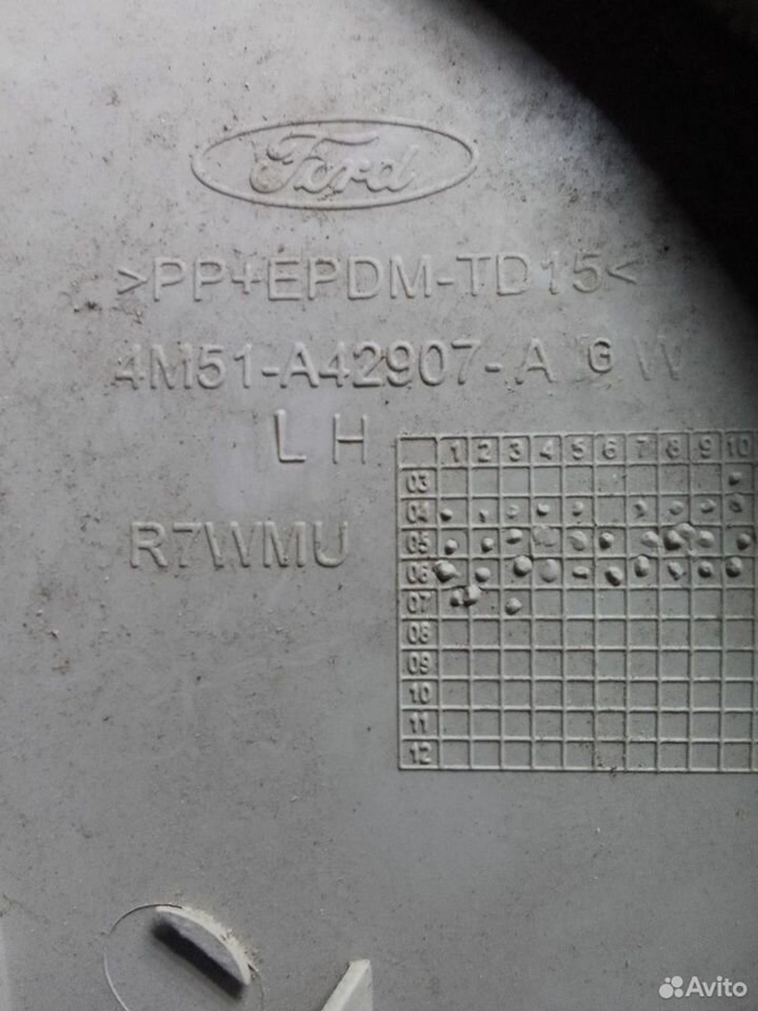 Обшивка крышки багажника левая Ford Focus II, 500 рублей, Тамбов