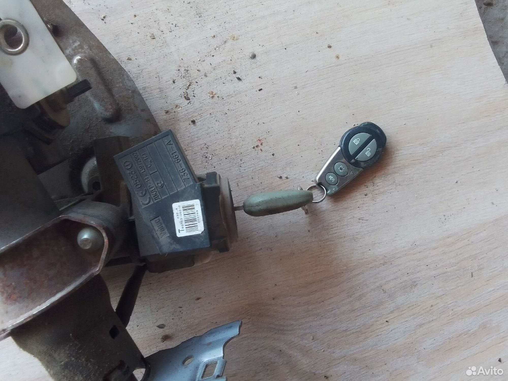 Рулевая колонка, замок, ключ Toyota Avensis T250, 2700 рублей, Тамбов