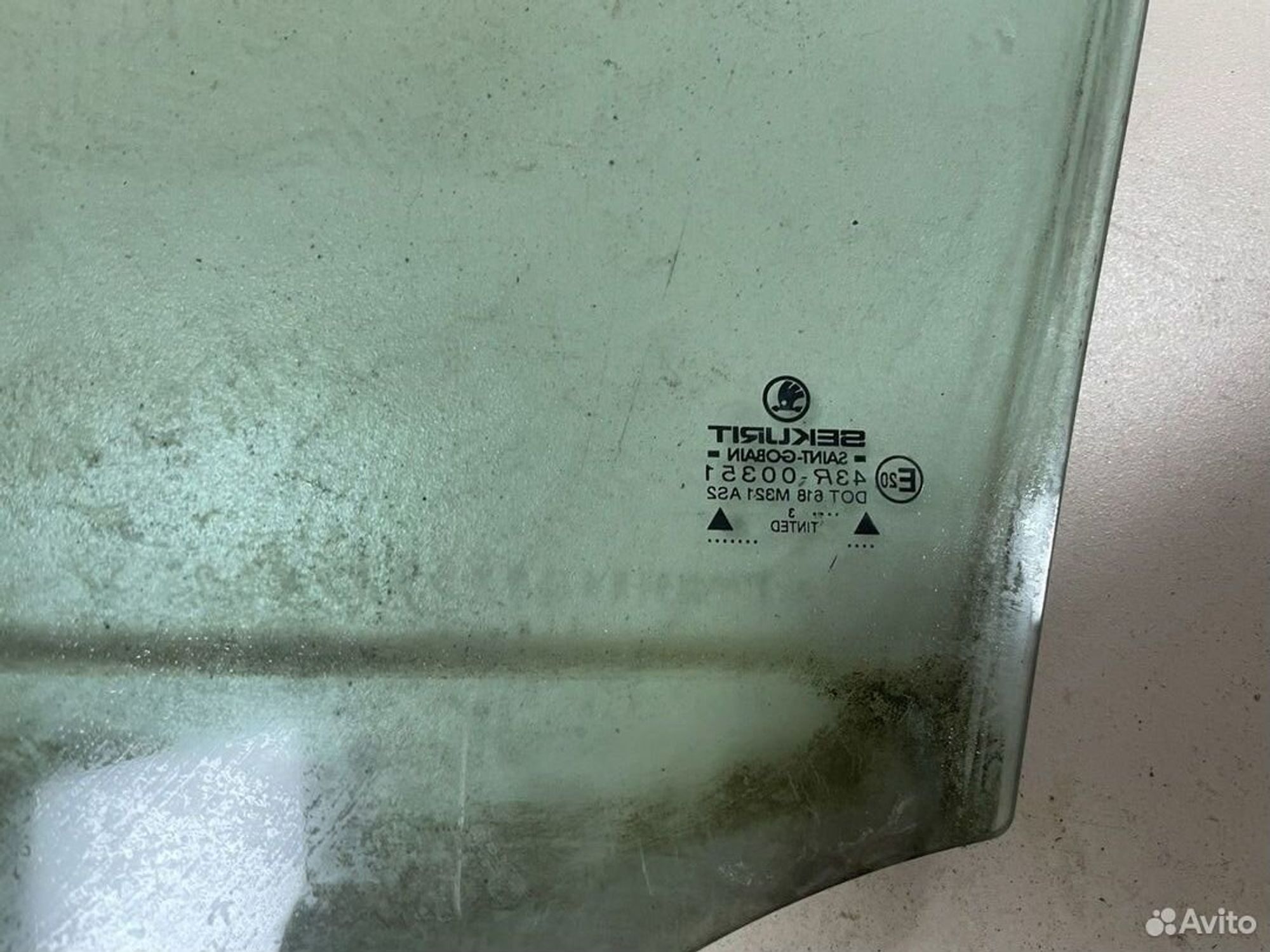 Стекло переднее правое Skoda Fabia I 6Y универсал, 1000 рублей, Тамбов