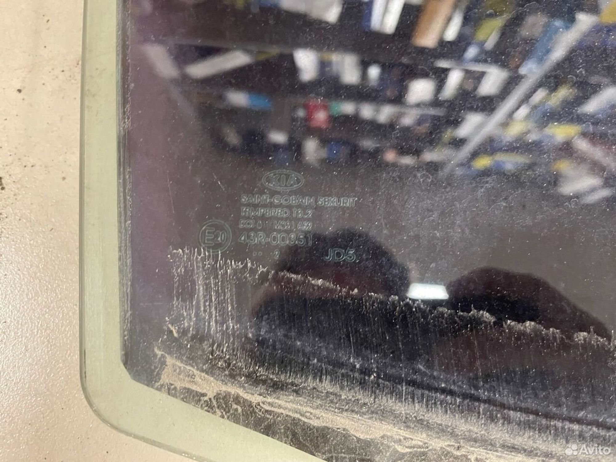 Стекло заднее правое Kia Ceed II JD Хетчбэк, 2000 рублей, Тамбов