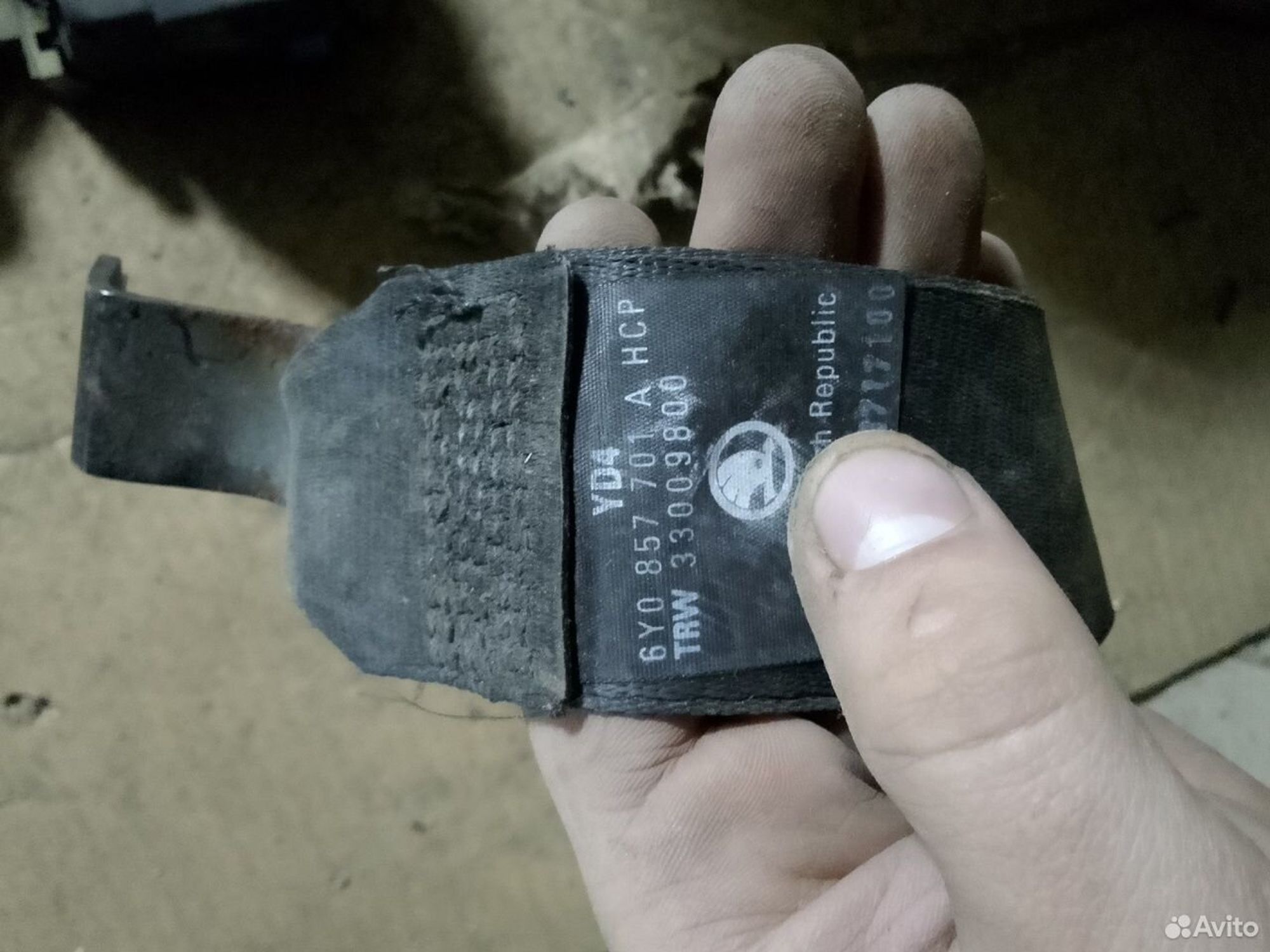 Ремень безопасности перед.прав. Skoda Fabia 6Y, 2000 рублей, Тамбов