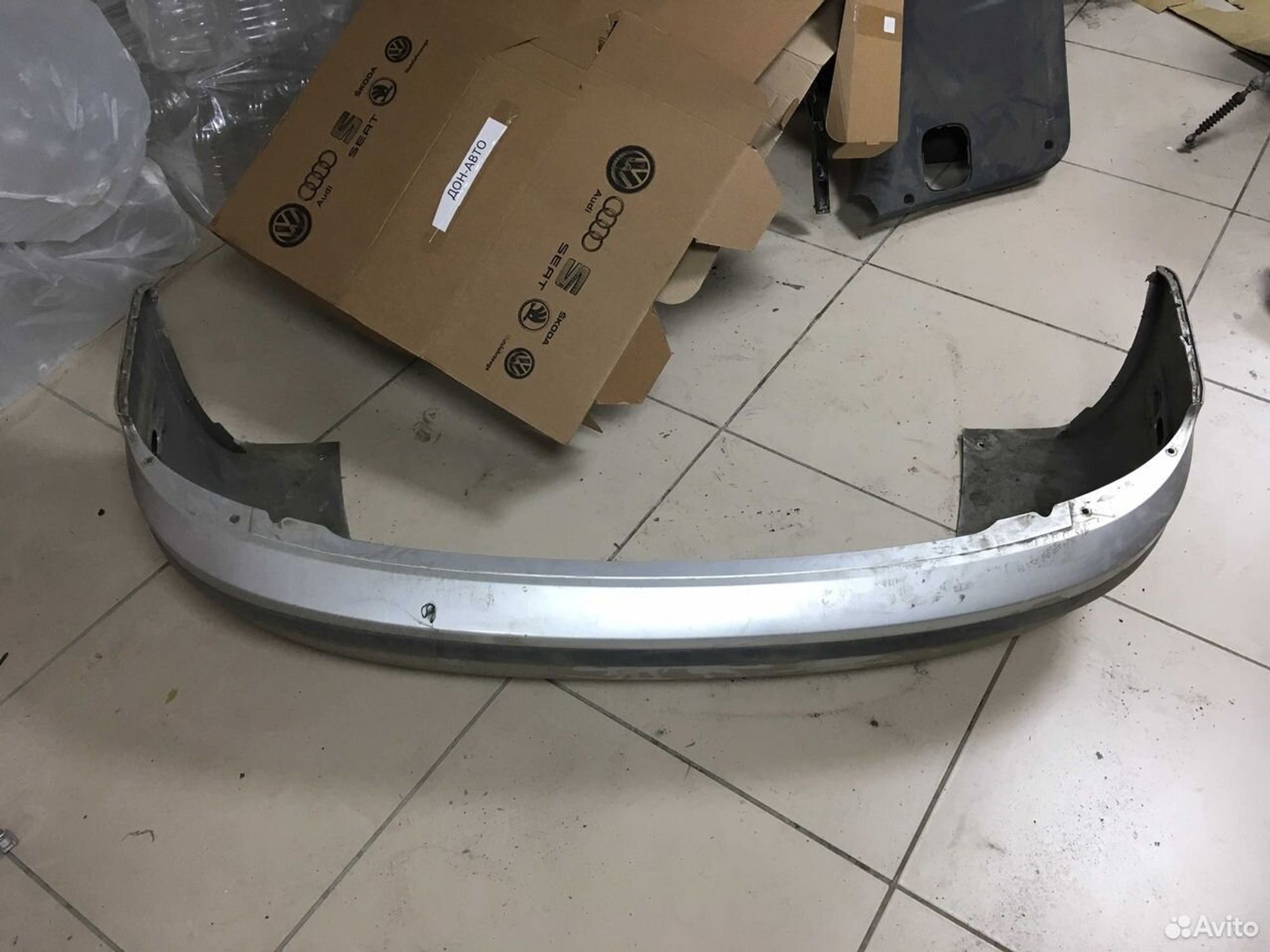 Бампер задний Skoda Fabia I 6Y Фабия 1 универсал, 3000 рублей, Тамбов