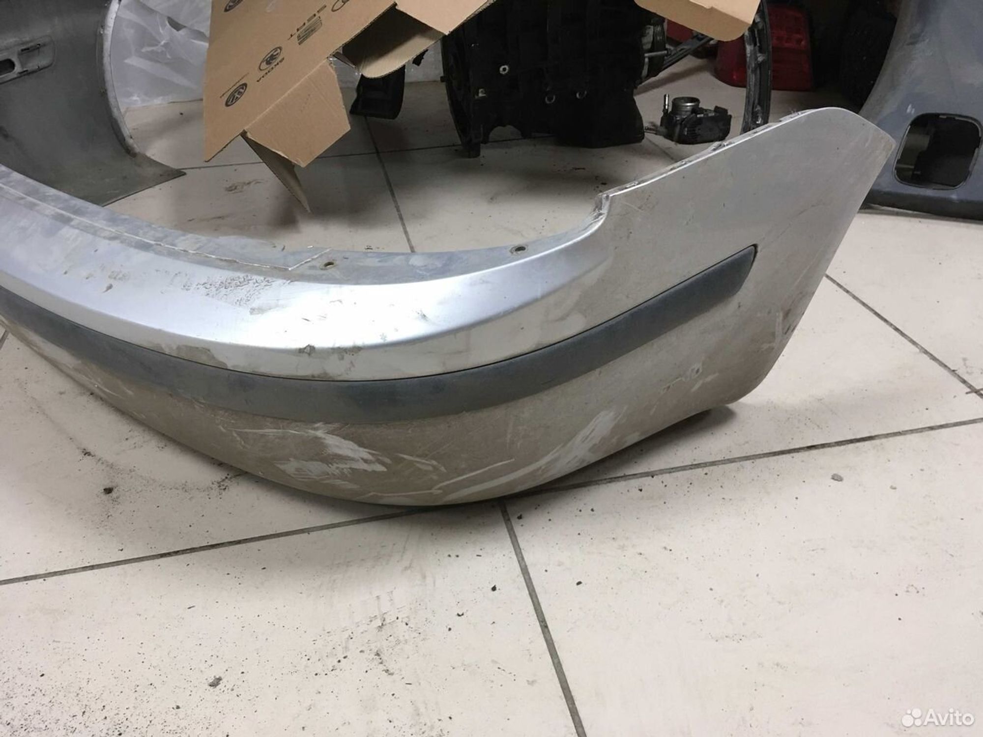 Бампер задний Skoda Fabia I 6Y Фабия 1 универсал, 3000 рублей, Тамбов