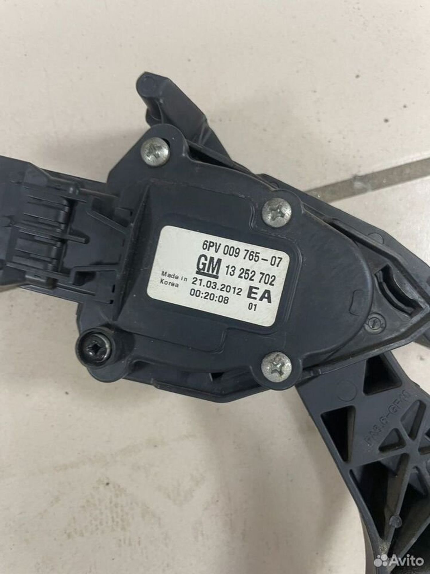 Педаль газа Chevrolet Cruze J300/Opel Astra J, 800 рублей, Тамбов