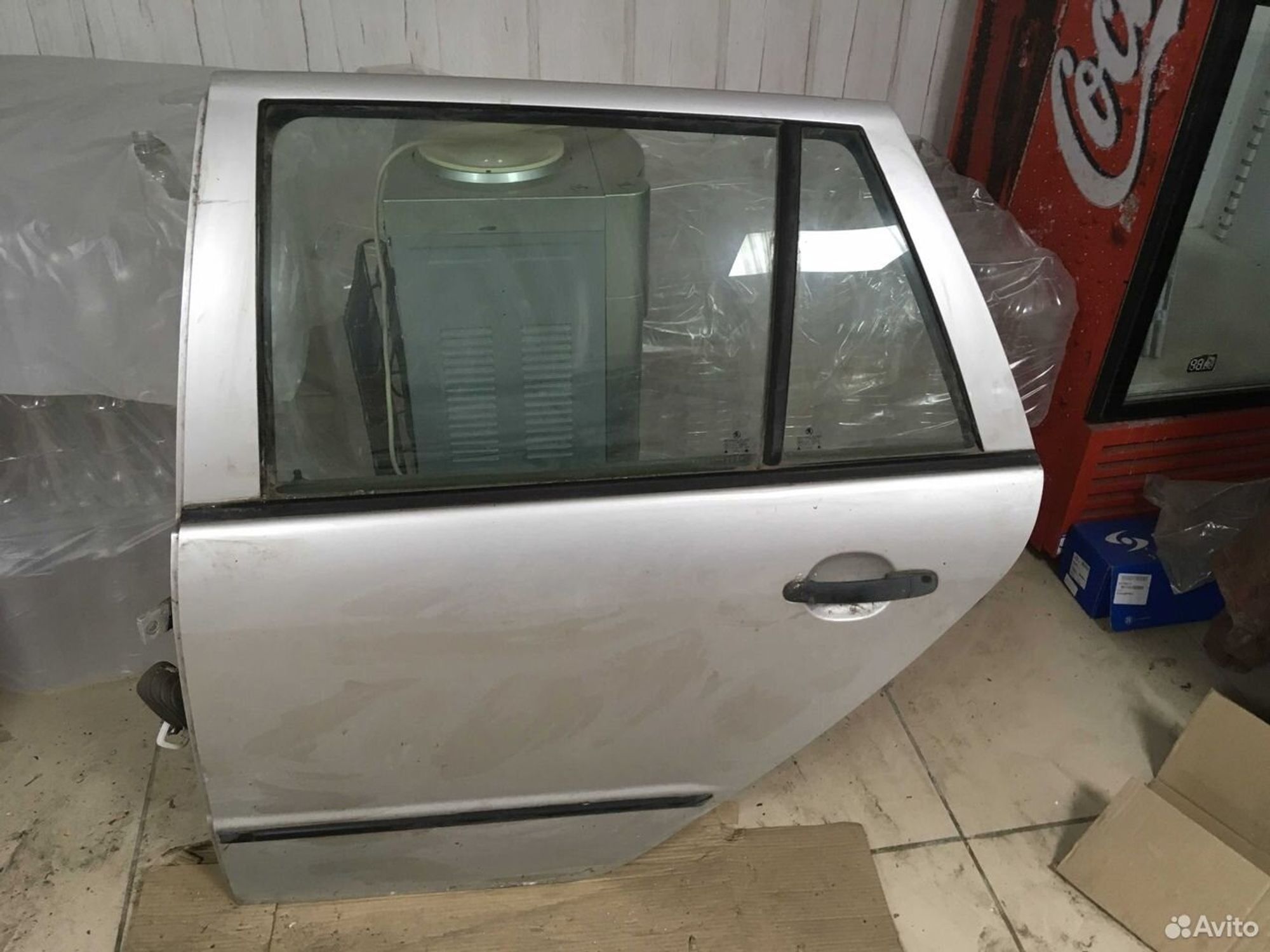 Дверь задняя левая Skoda Fabia I 6Y универсал, 4100 рублей, Тамбов