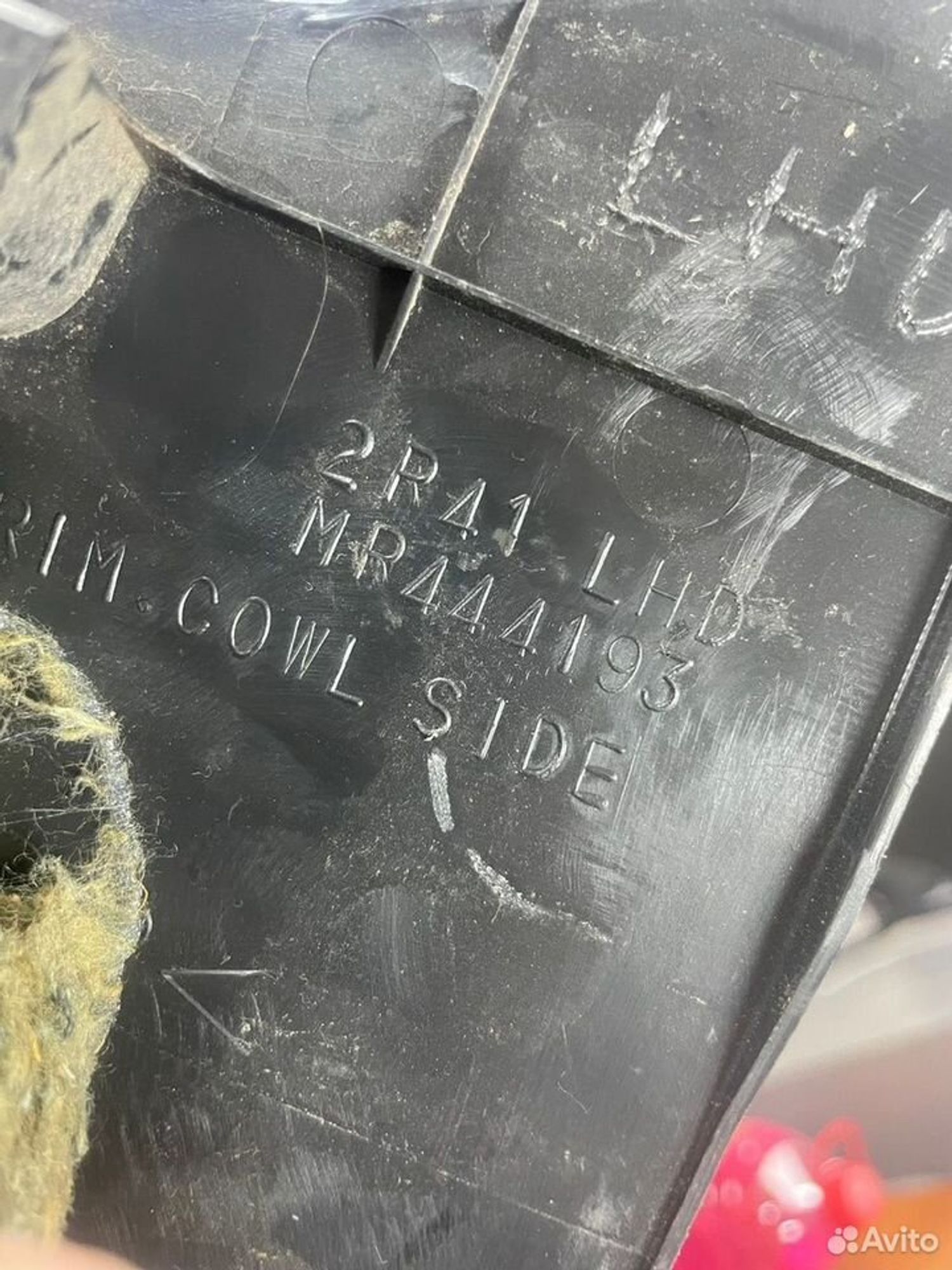 Накладка порога перед.лев. Mitsubishi Lancer IX, 500 рублей, Тамбов