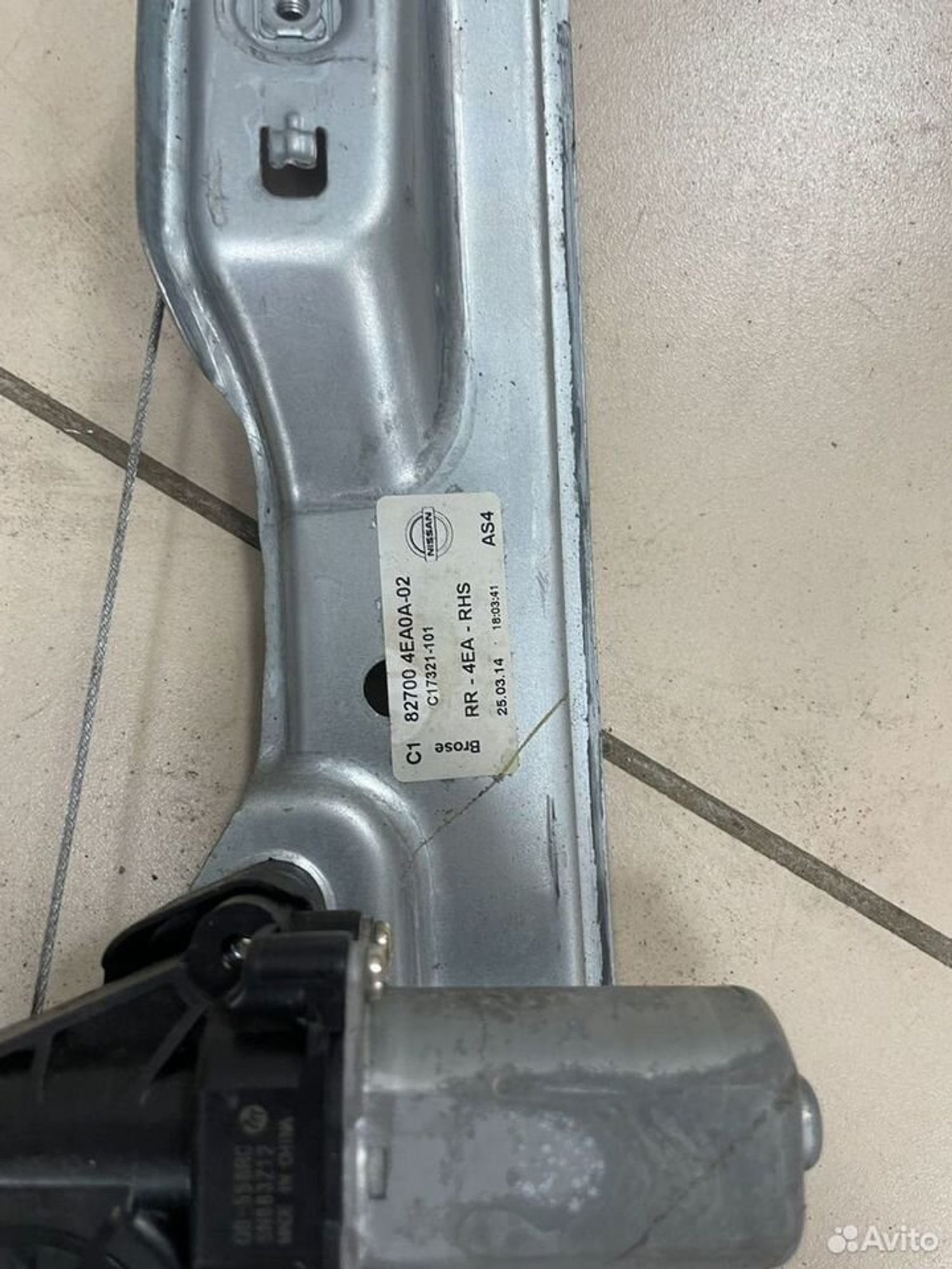 Стеклоподъёмник задний правый Nissan Qashqai J11, 2500 рублей, Тамбов