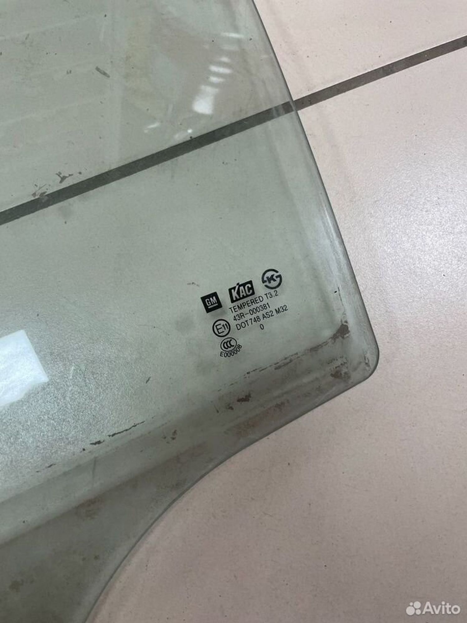 Стекло заднее левое Chevrolet Aveo T250, 1000 рублей, Тамбов