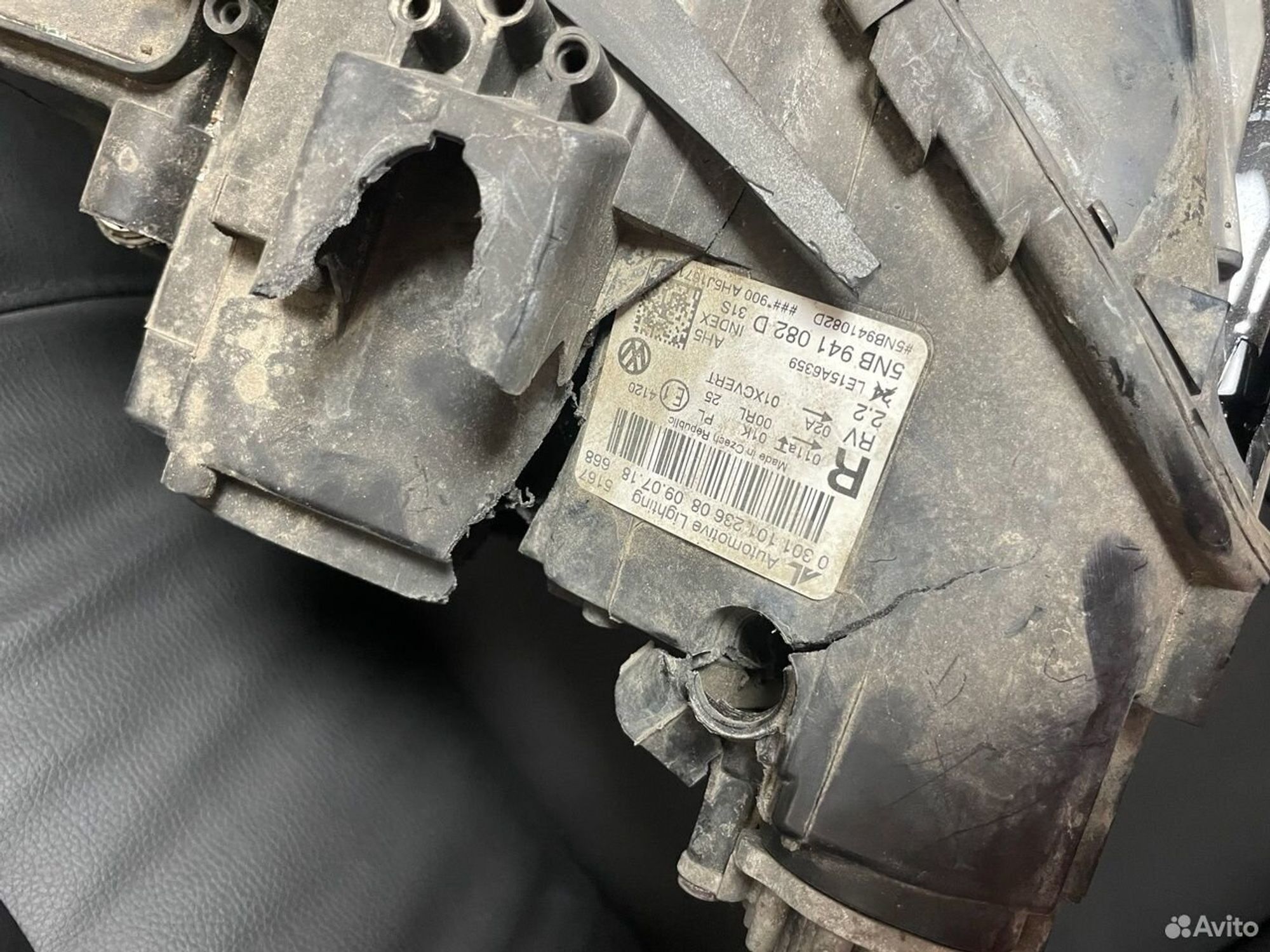 Фара правая Full LED Volkswagen Tiguan II дорест, 3000 рублей, Тамбов