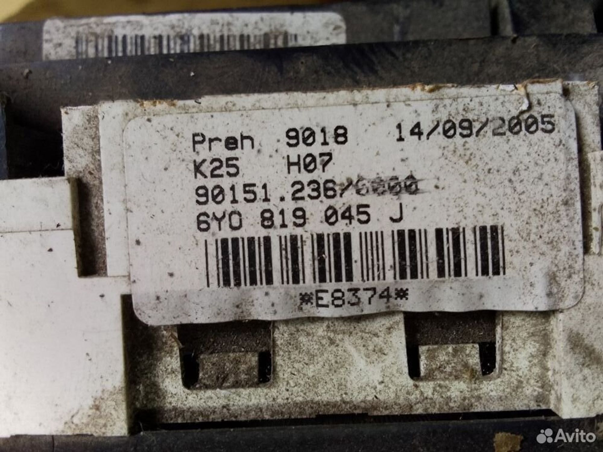 Блок управления печки Skoda Fabia I 6Y, 3000 рублей, Тамбов