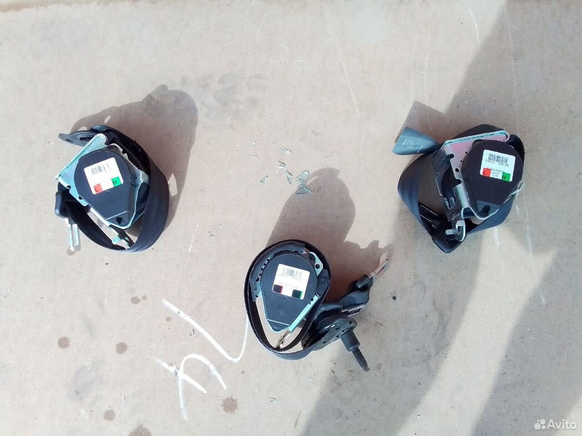 Ремни безопасности задние LADA X-Ray, 500 рублей, Тамбов