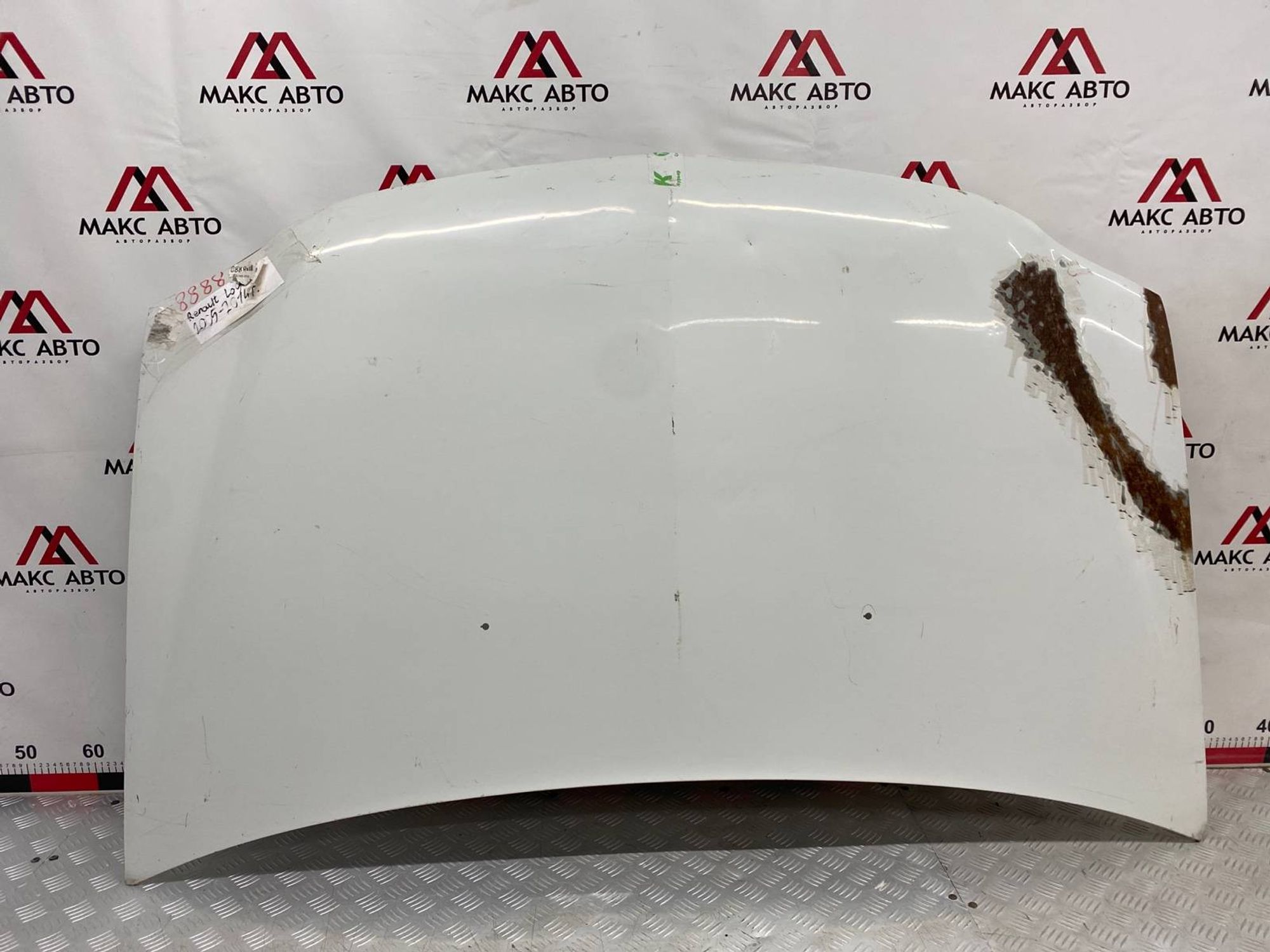 Б/У капот С ДЕФЕКТОМ Renault Logan 1 LS12 2009, 3990 рублей, Краснодар