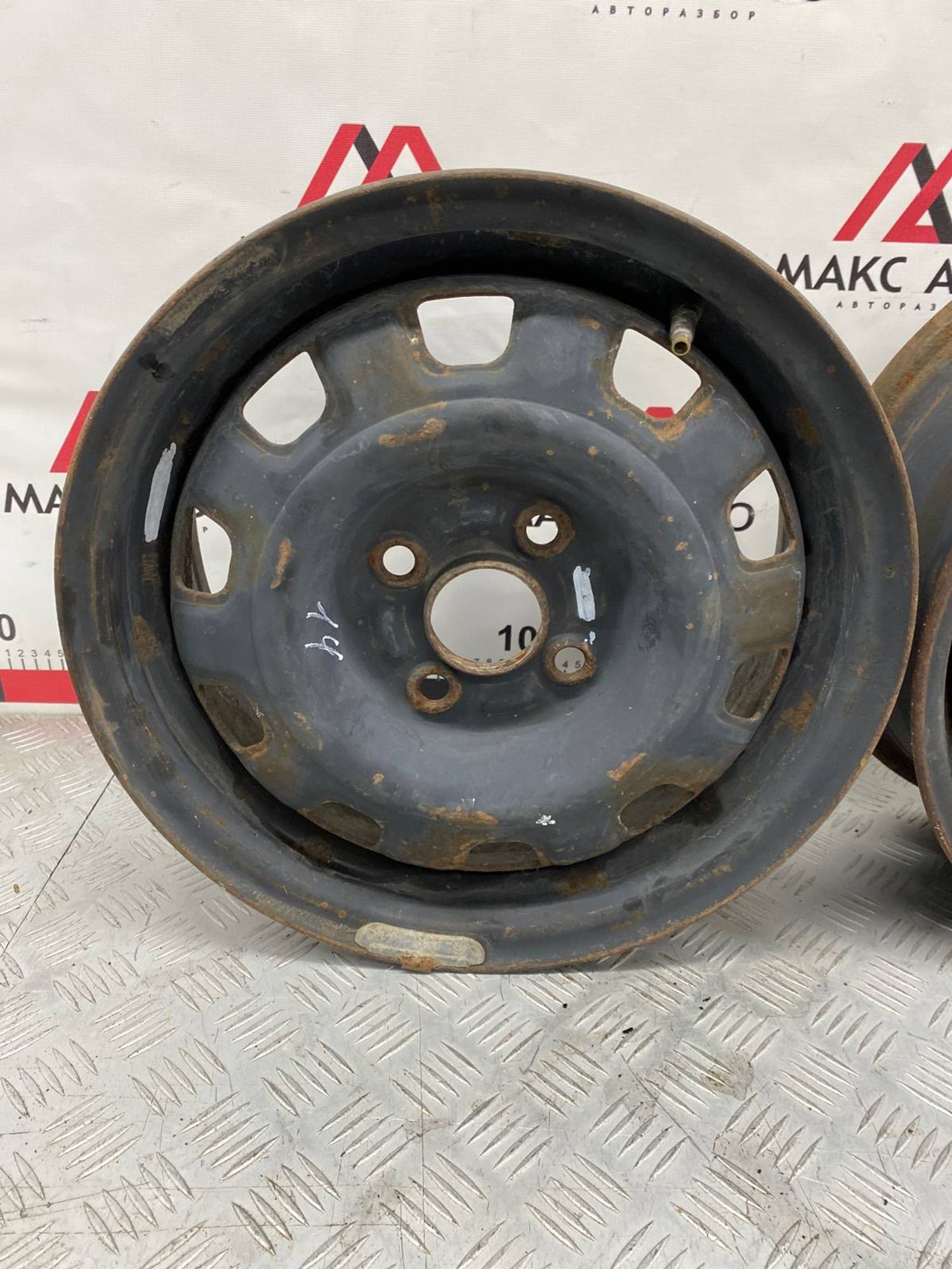 ПАРА ШТАМПОВОК 14 Nissan -35ET 4x100 Штампованый, 1500 рублей, Краснодар