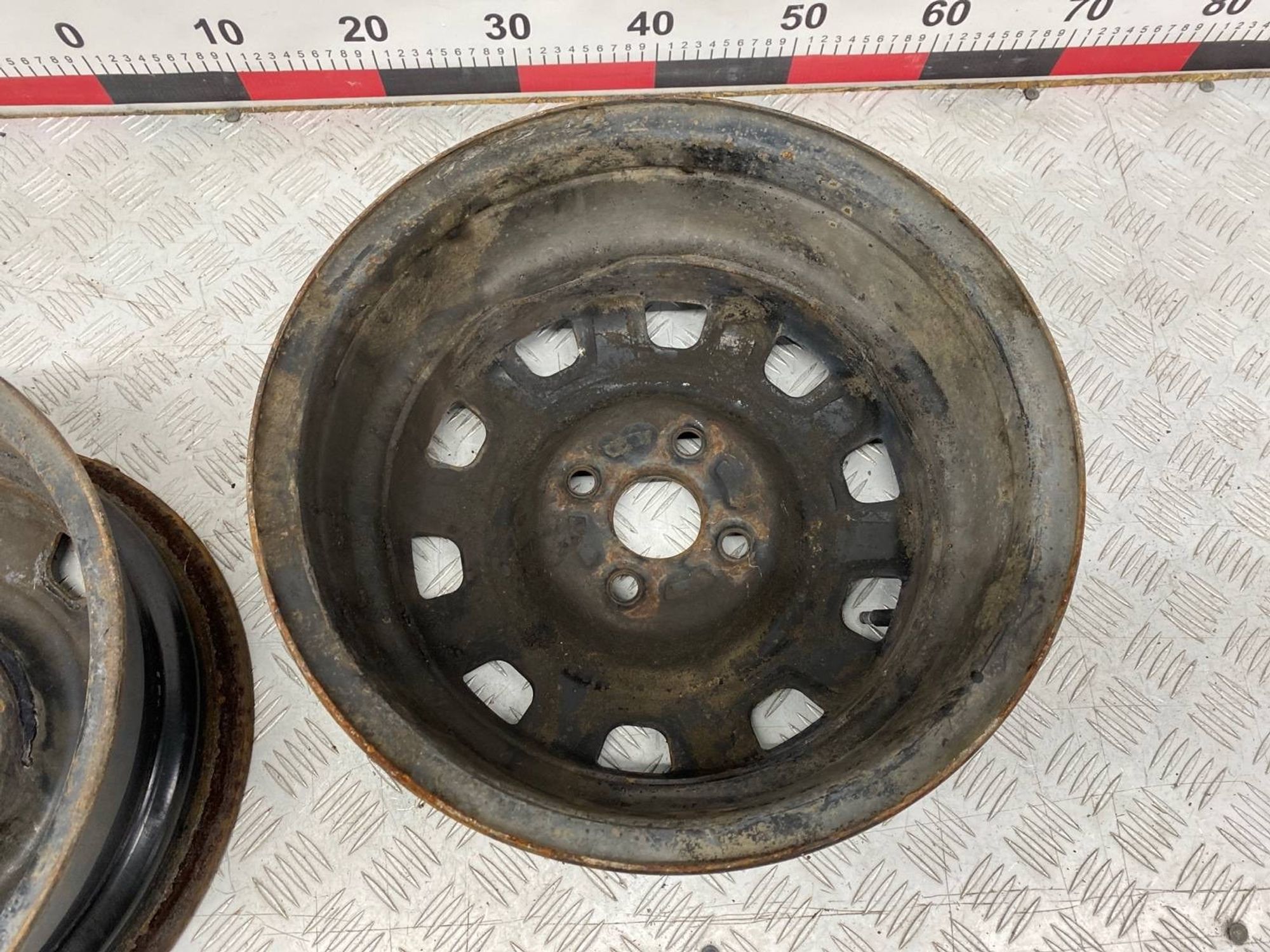 ПАРА ШТАМПОВОК 14 Nissan -35ET 4x100 Штампованый, 1500 рублей, Краснодар