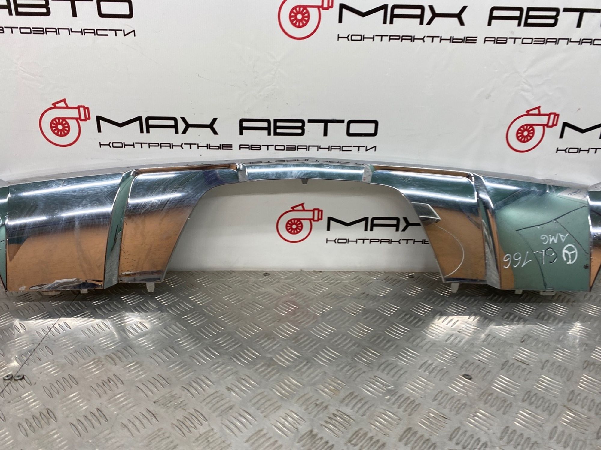 Юбка бампера (накладка) задняя Mercedes-Benz Gle-Class X166 2014, 4990 рублей, Краснодар