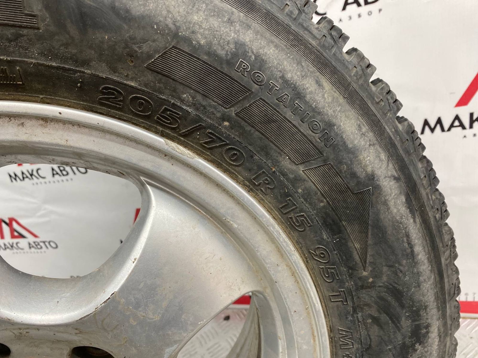 Колесо запасное 15 Nokian Hakkapellta 1 50ET 5x110 Литой Зимняя с шипами, 3990 рублей, Краснодар