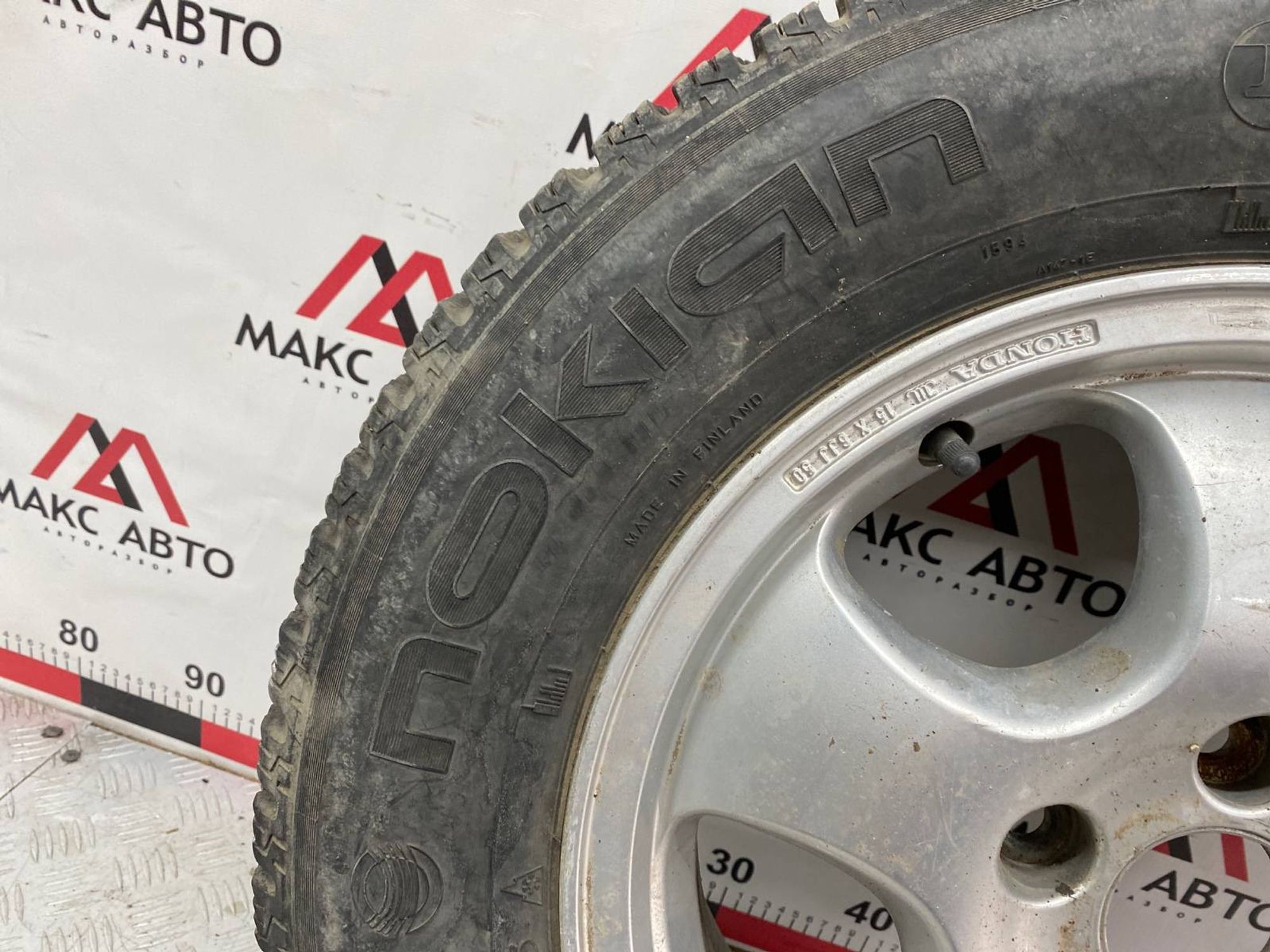 Колесо запасное 15 Nokian Hakkapellta 1 50ET 5x110 Литой Зимняя с шипами, 3990 рублей, Краснодар