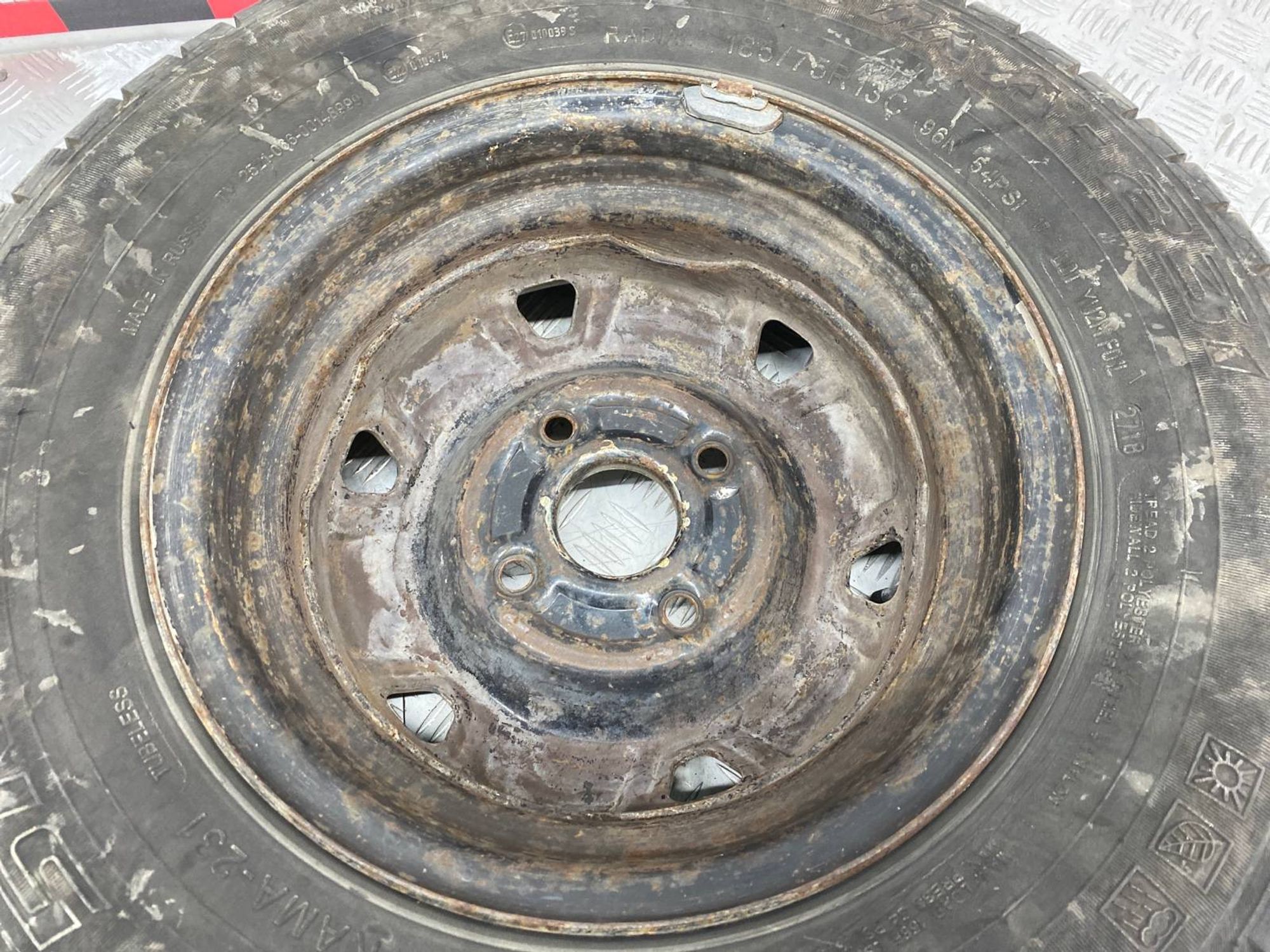 Колесо ЗАПАСНОЕ 13 KAMA 231 - 35ET 4x115 Штампованый Летняя, 2990 рублей, Краснодар