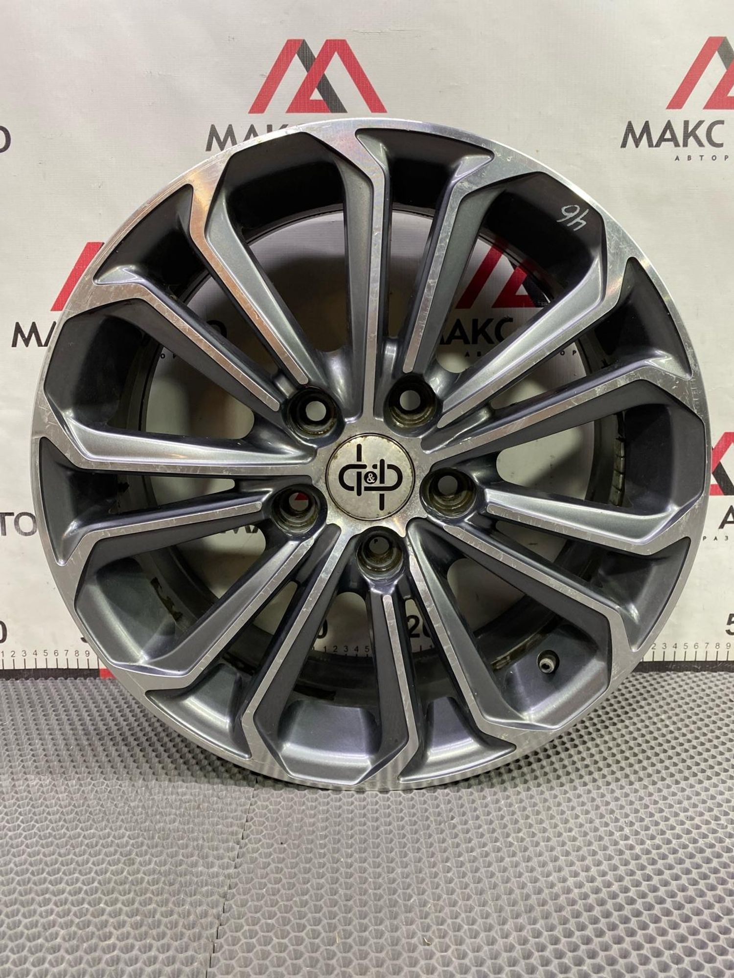 ДИСК 1 ШТ 16 via 40ET 5x114.3 Литой, 2990 рублей, Краснодар